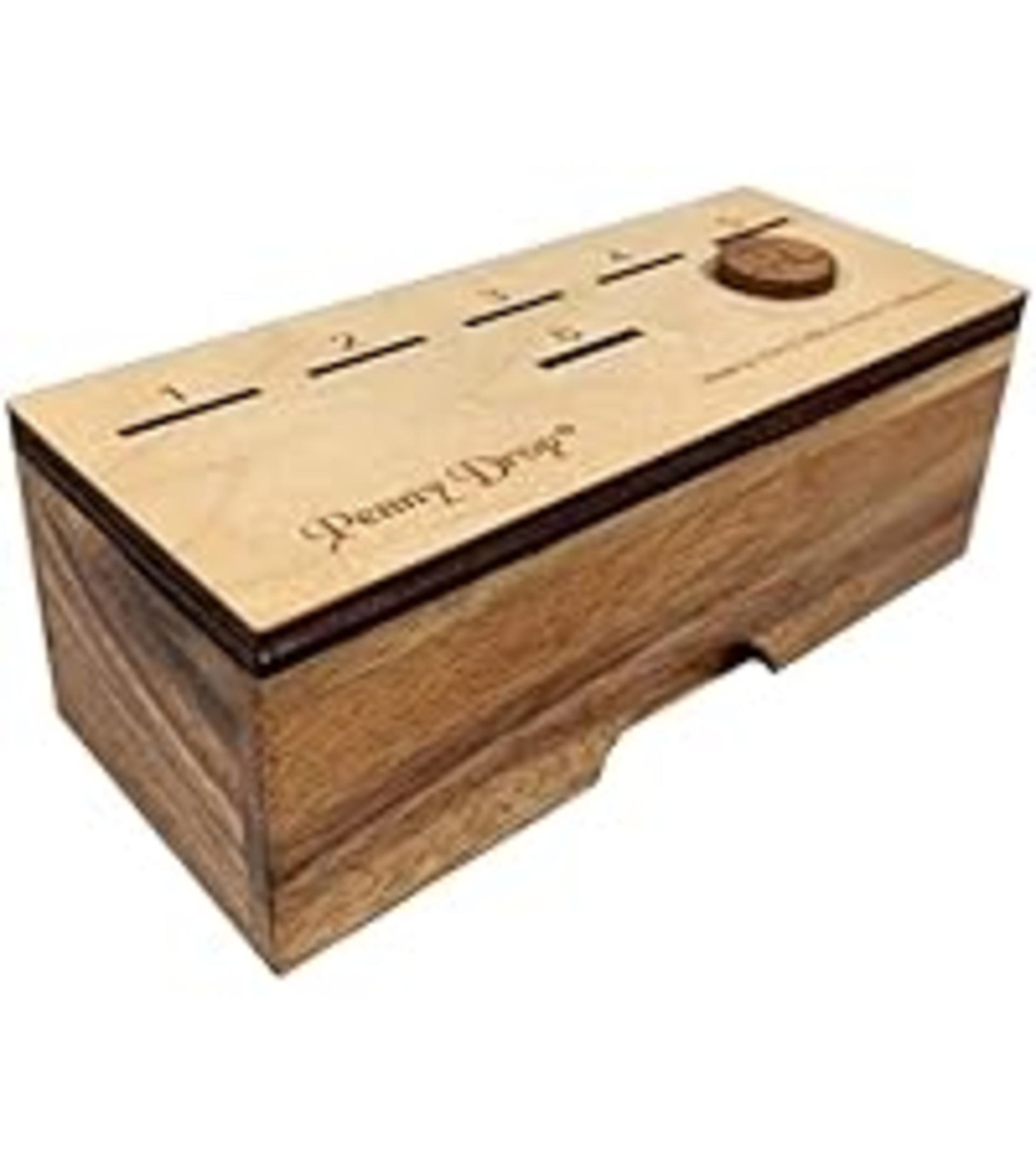 Penny Drop Game Premium Version - Handmade Wooden Dice Game for Family Fun detail 4