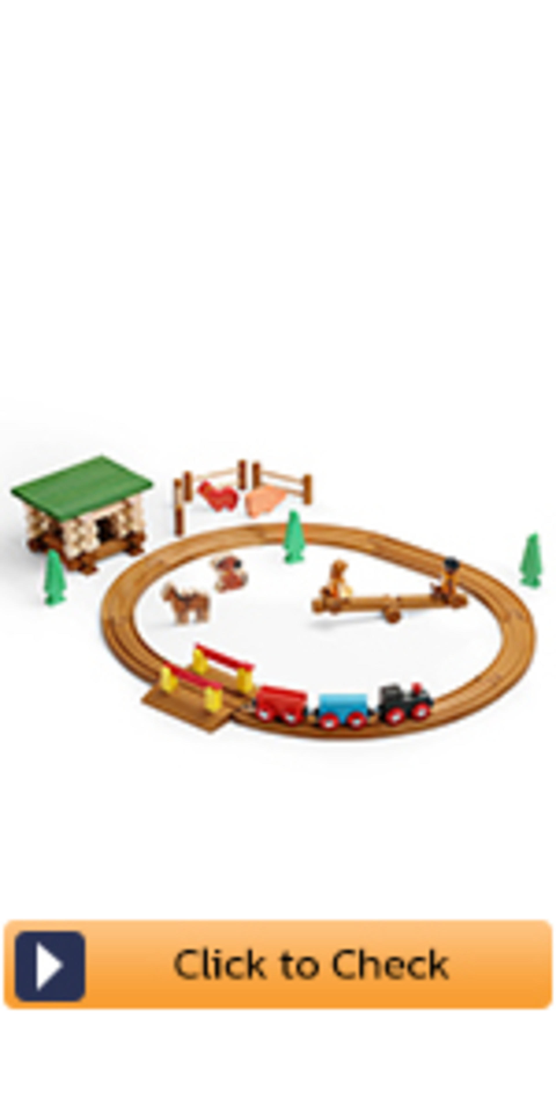 110 PCS Wooden Log Cabin Set Building House Toy for Toddlers, Classic STEM Construction Kit detail 9