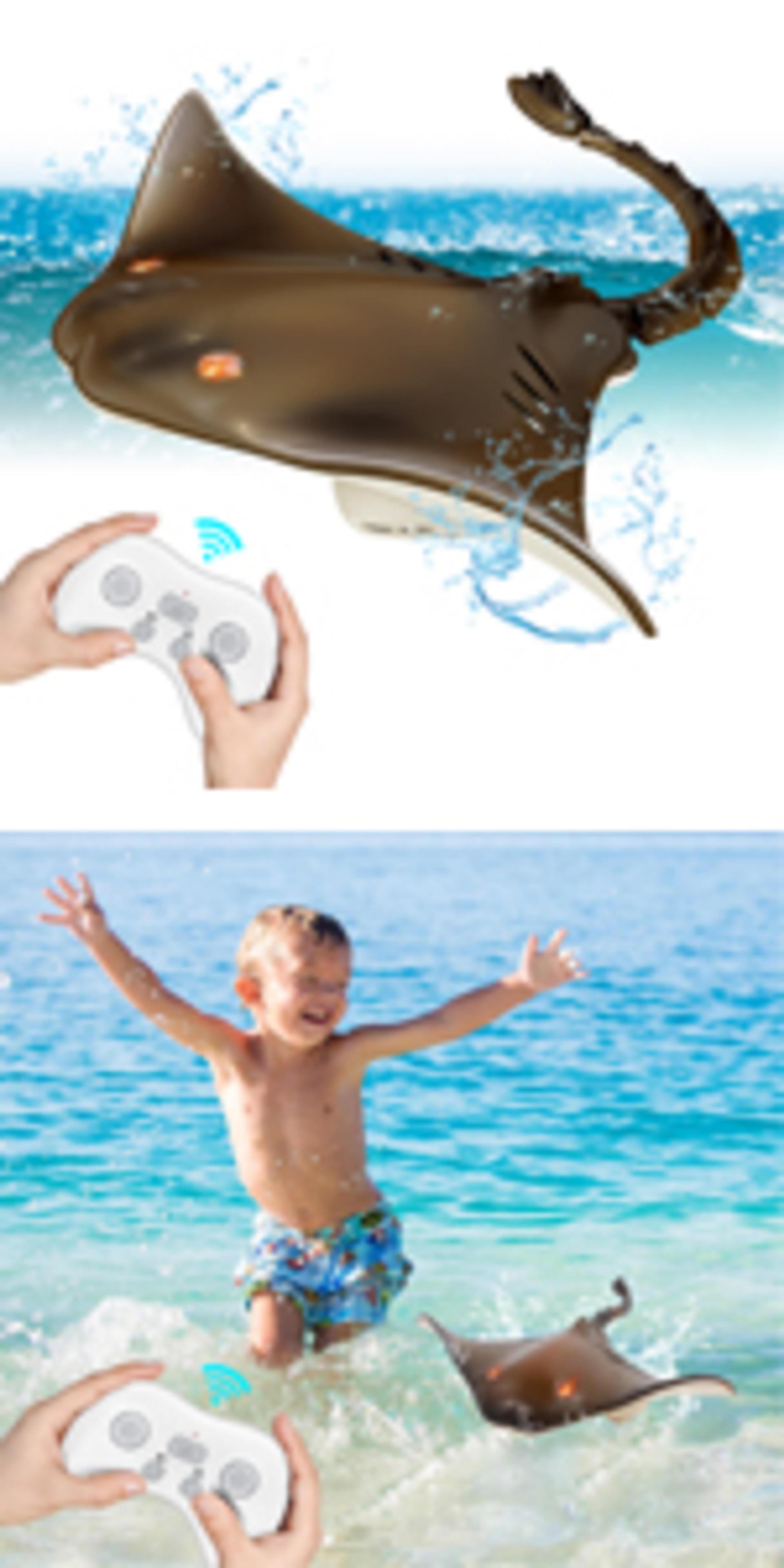 Remote Control Mosasaurus Water Toy with Spray and Lights for Pools and Lakes detail 14