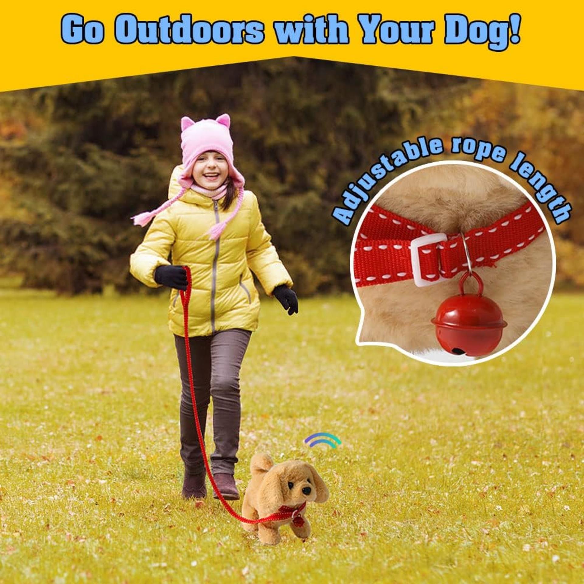 Plush Golden Retriever Toy Puppy - Electronic Interactive Dog for Kids and Toddlers - 4