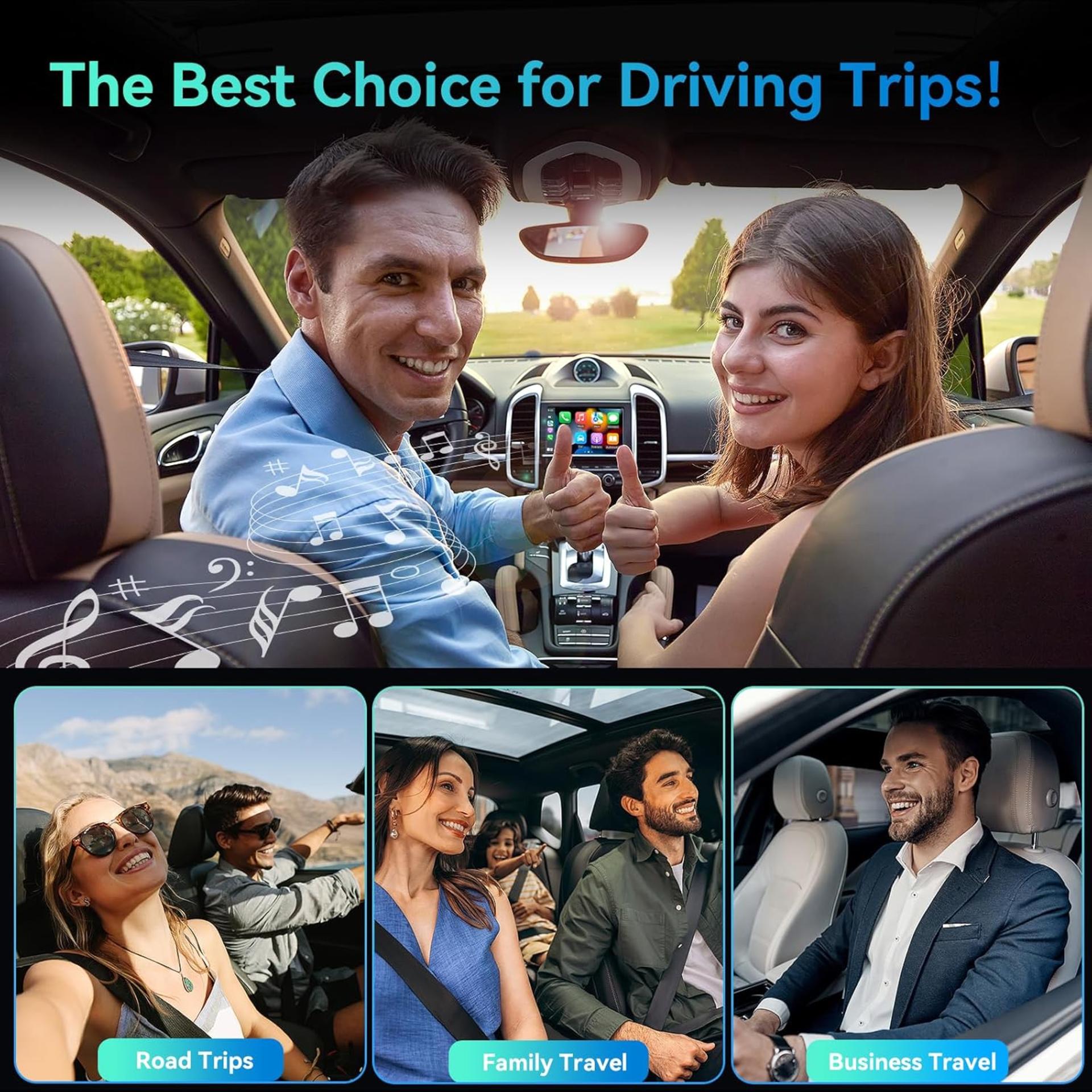 2026 Upgraded 2-in-1 Wireless CarPlay & Android Auto Adapter, 3s Auto-Connect with Zero Latency - 9