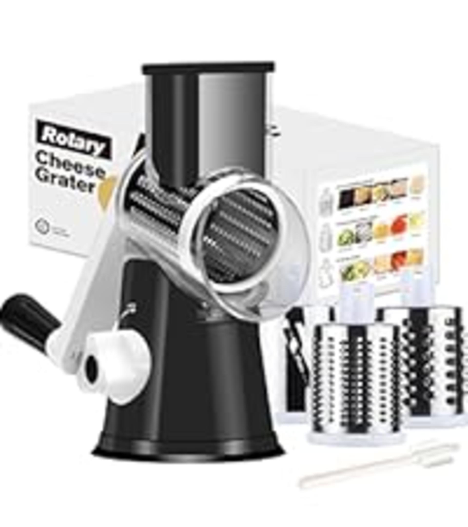 Lemon Zester Grater 3-Piece Set - Heavy Duty Kitchen Tool for Cheese, Ginger, Garlic detail 9