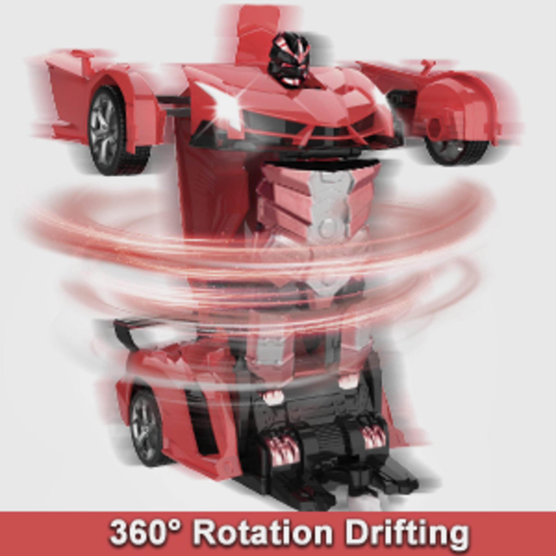 Transforming Remote Control Car for Boys 4-12, 2.4GHz RC Robot Toy with 360° Rotation detail 4