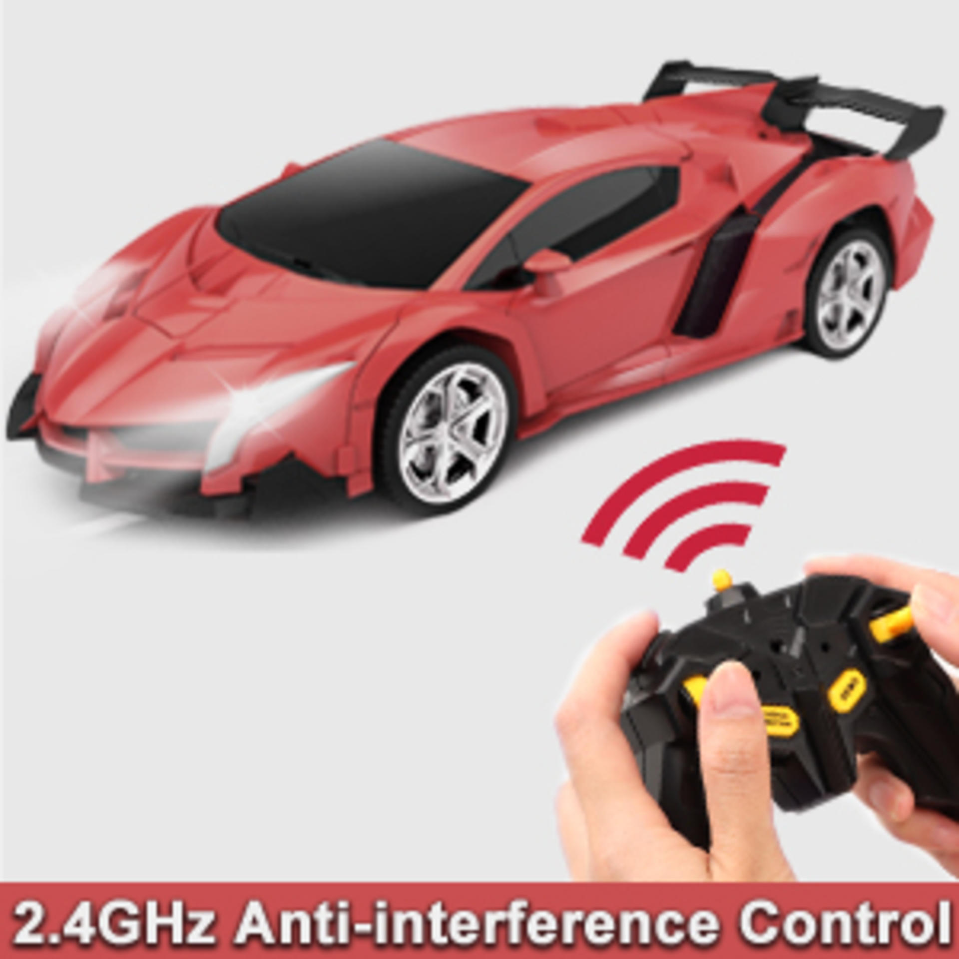Transforming Remote Control Car for Boys 4-12, 2.4GHz RC Robot Toy with 360° Rotation detail 3