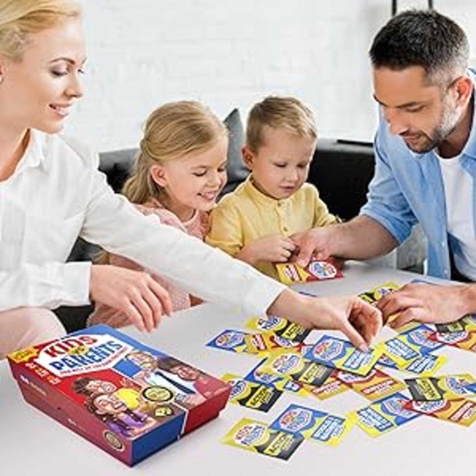 Family Face-Off Card Game with Conversation Starters & Fun Challenges for Kids, Teens & Adults detail 2