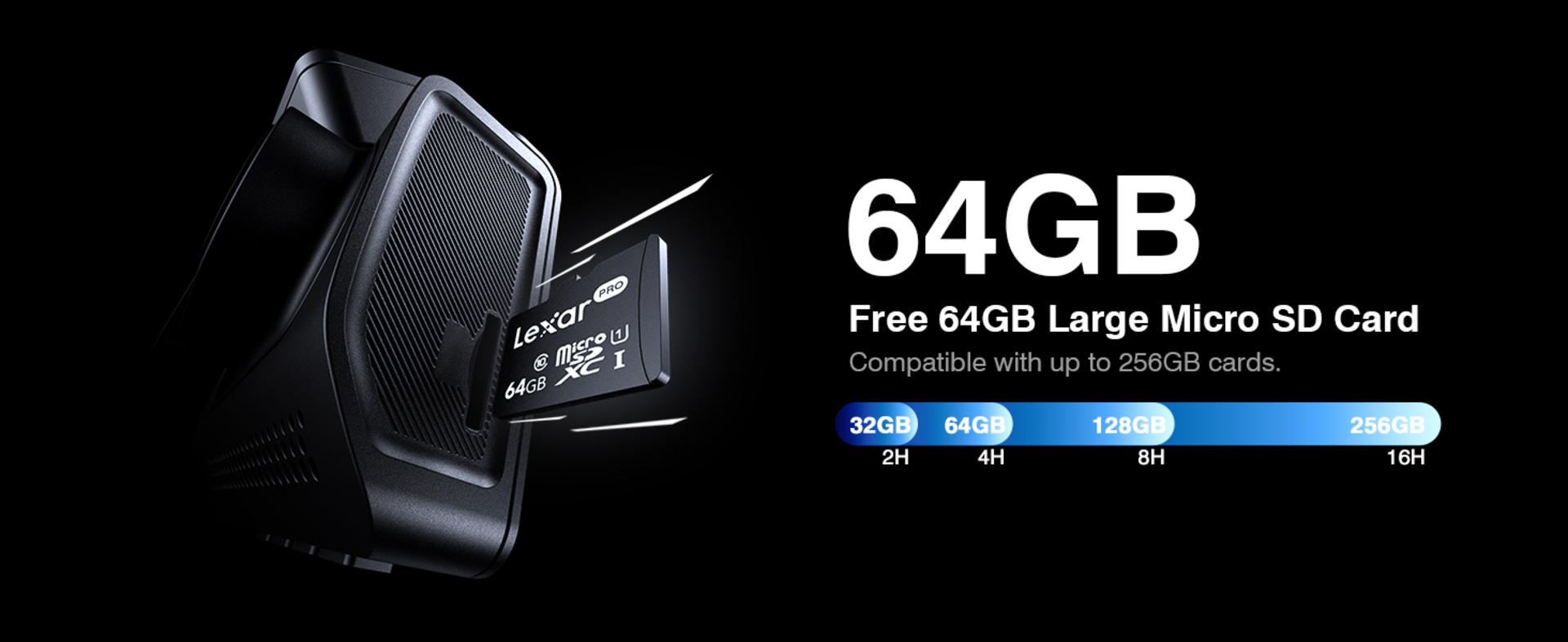 4K+2K Dual Dash Cam Front and Rear with 5.8G Wi-Fi, GPS, and 64GB Card detail 11