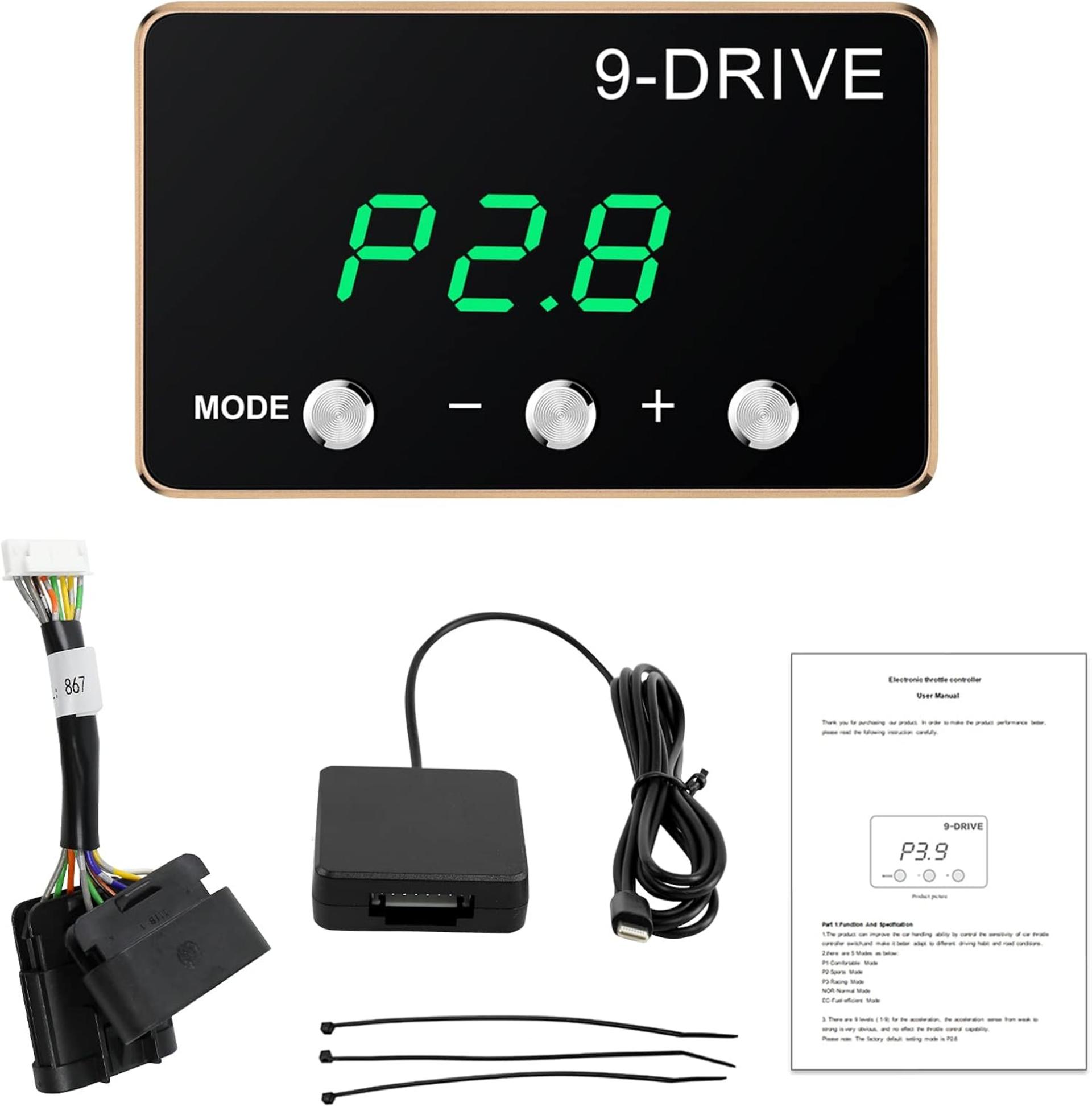 9 Drive Throttle Response Controller for 2007-2020 Select Trucks and SUVs, Electronic Accelerator - 4