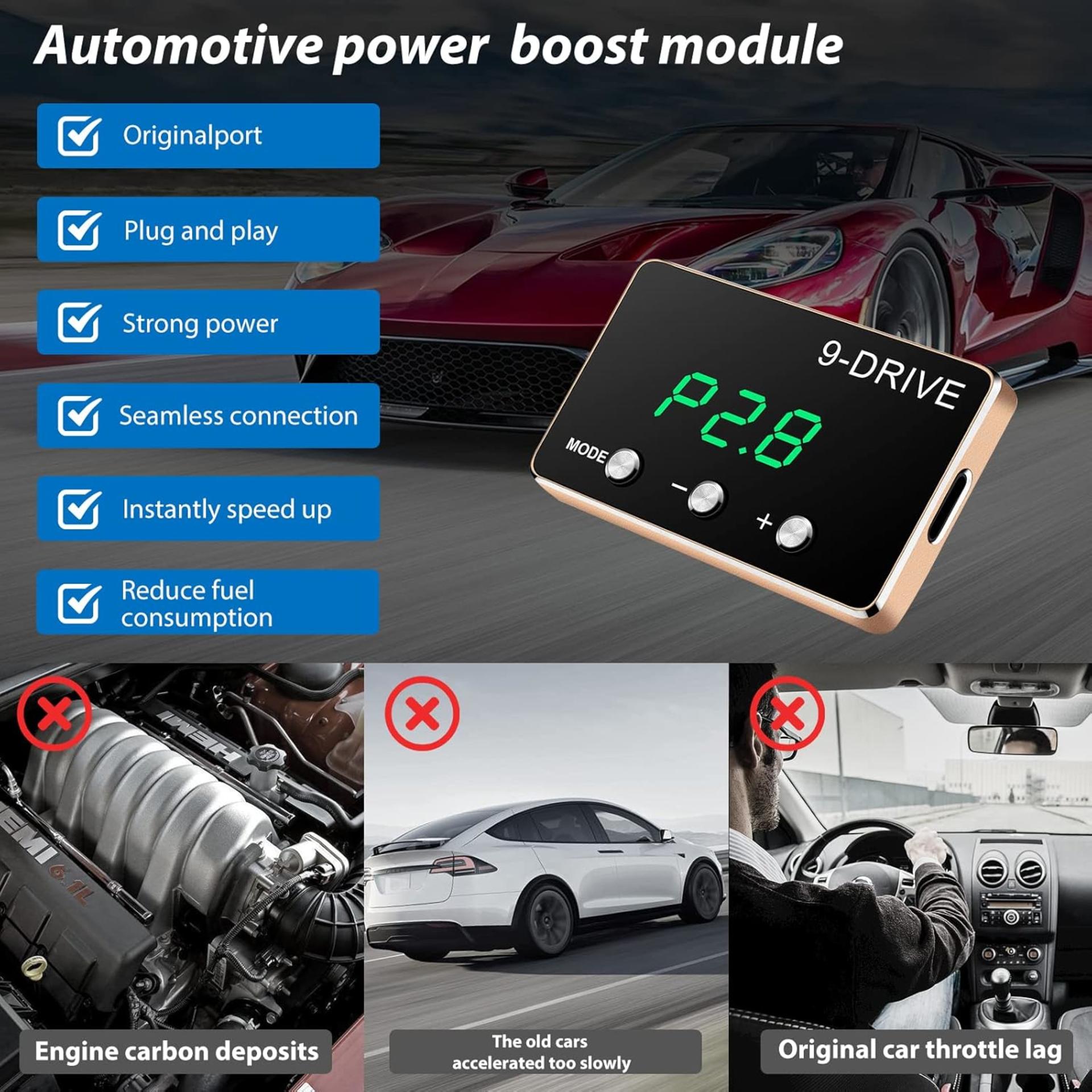 9 Drive Throttle Response Controller for 2007-2020 Select Trucks and SUVs, Electronic Accelerator - 8