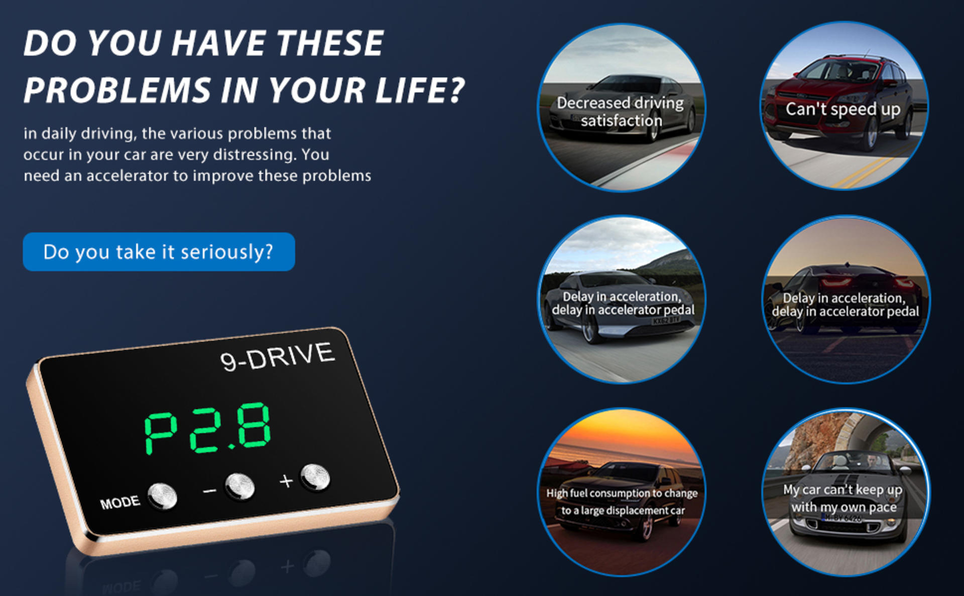 9 Drive Throttle Response Controller for 2007-2020 Select Trucks and SUVs, Electronic Accelerator detail 4