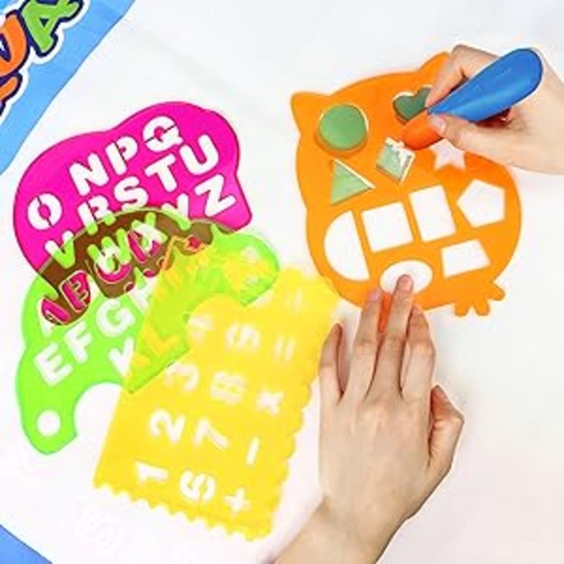 Water Doodle Mat - Large Kids Painting and Writing Drawing Mat with Magic Pens, Educational Toy Gift detail 4