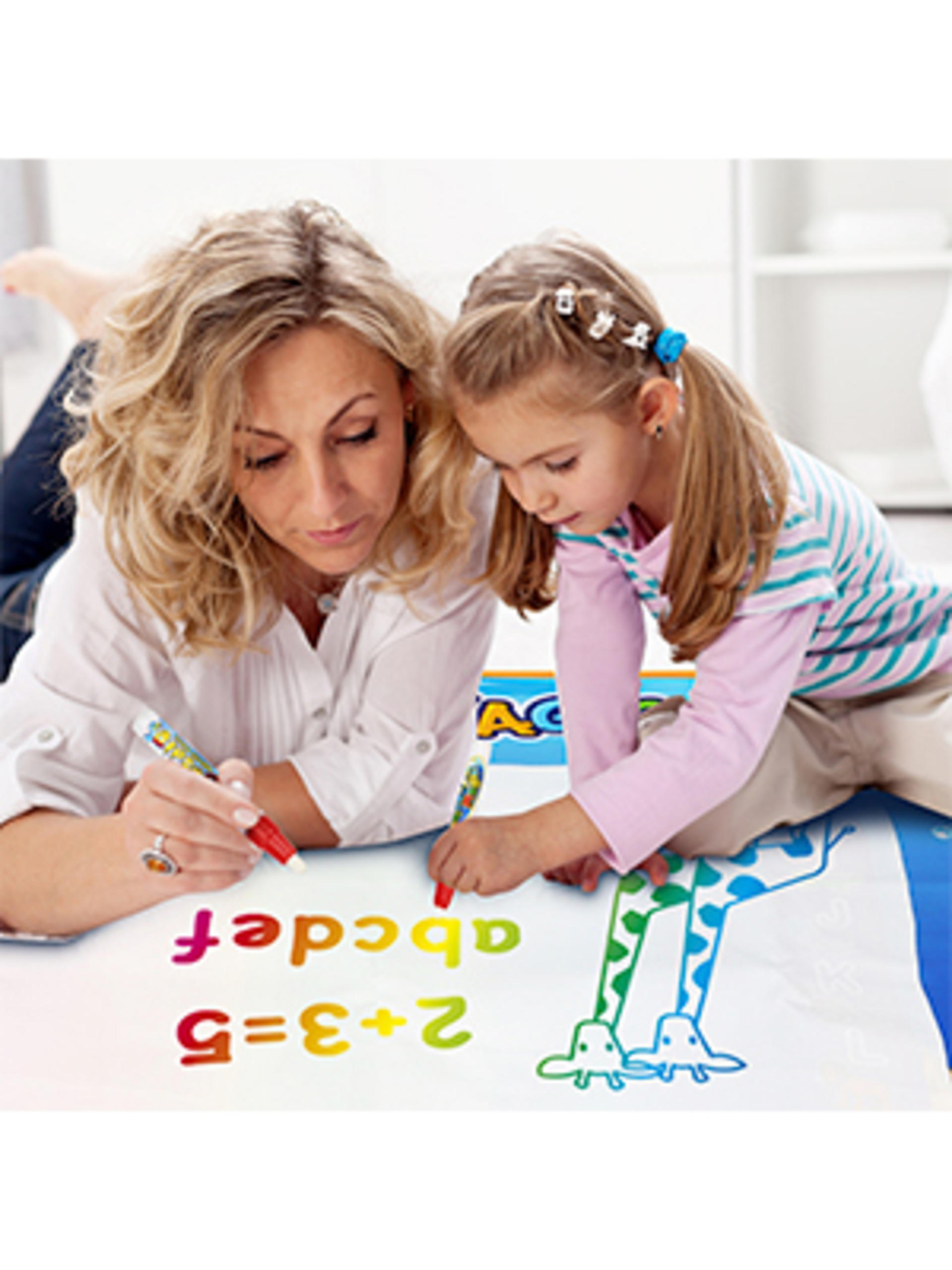 Water Doodle Mat - Large Kids Painting and Writing Drawing Mat with Magic Pens, Educational Toy Gift detail 6