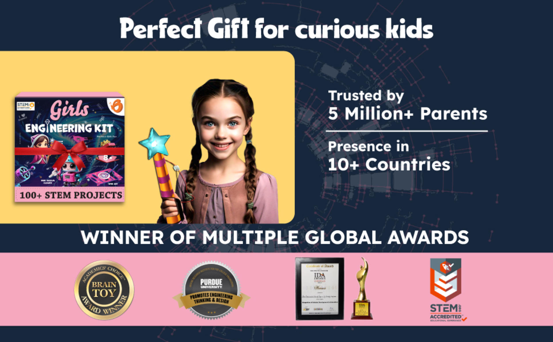 100+ STEM Projects Girls Mini Engineering Kit for Ages 8-15, DIY Science Experiments detail 4