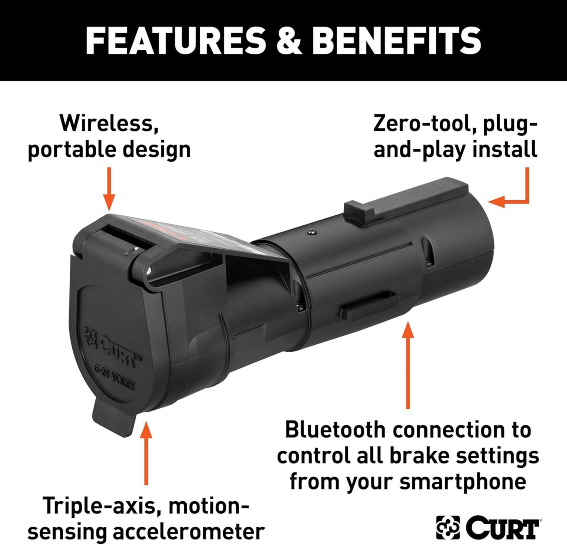 Mobile Electric Trailer Brake Controller with Bluetooth Smartphone Connection - 5