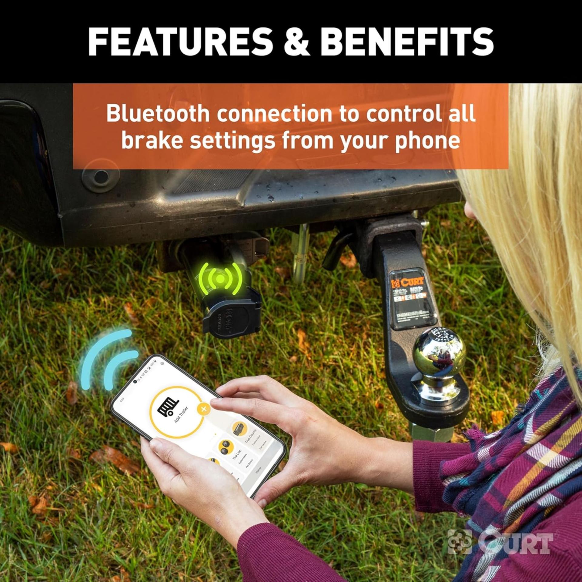 Mobile Electric Trailer Brake Controller with Bluetooth Smartphone Connection - 6