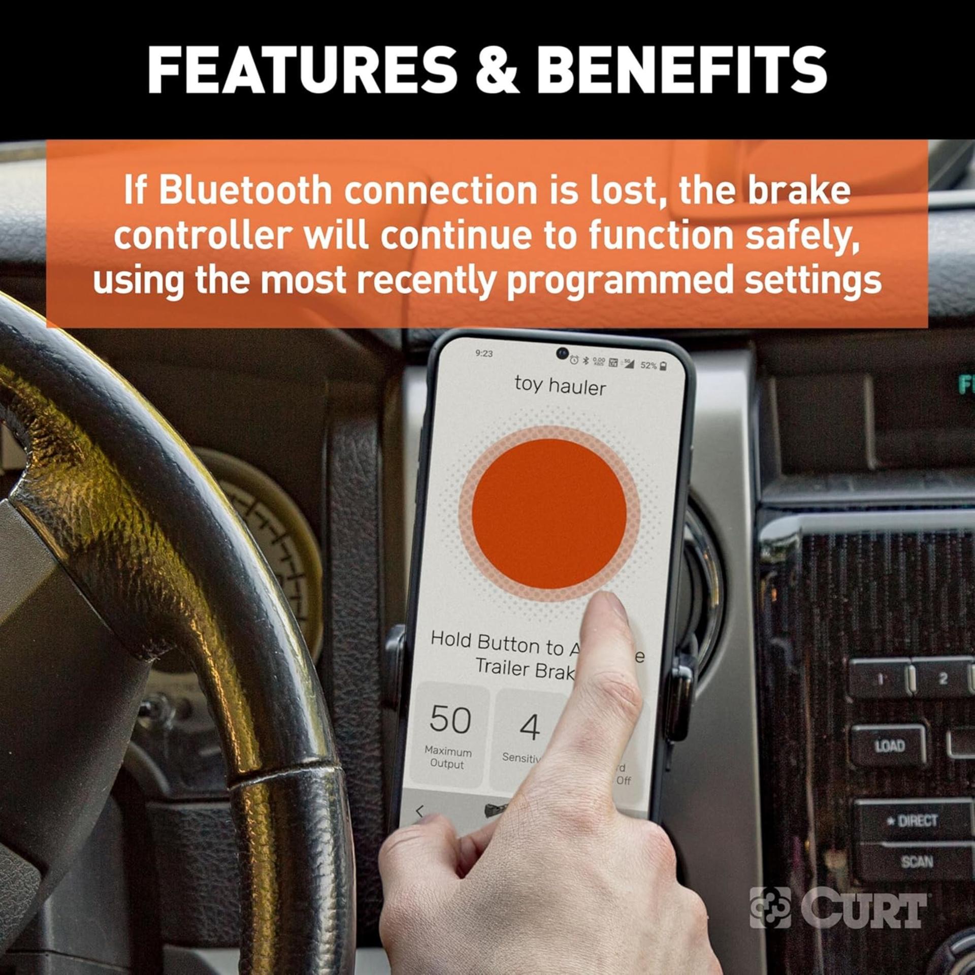 Mobile Electric Trailer Brake Controller with Bluetooth Smartphone Connection - 7