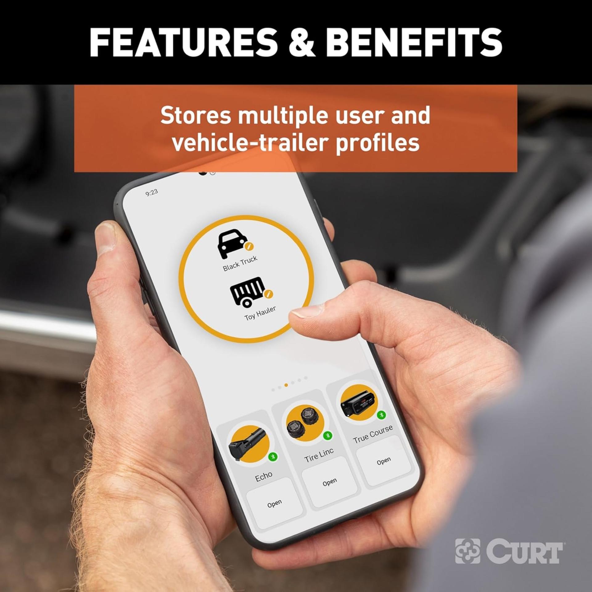 Mobile Electric Trailer Brake Controller with Bluetooth Smartphone Connection - 8