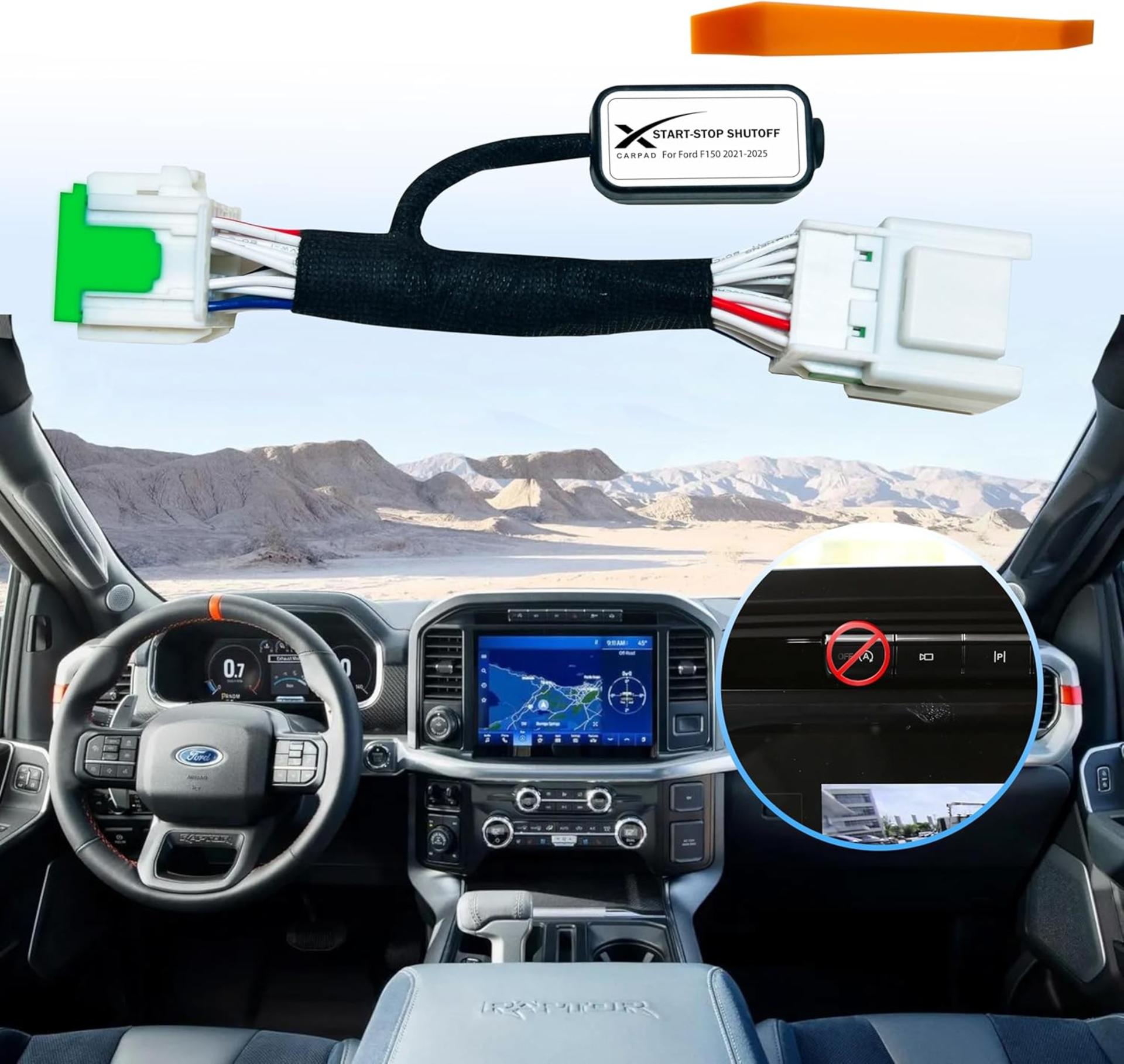 Auto Start Stop Eliminator for 2021-2025 Pickup Trucks, Automatic Stop Start Disabler Device - 3