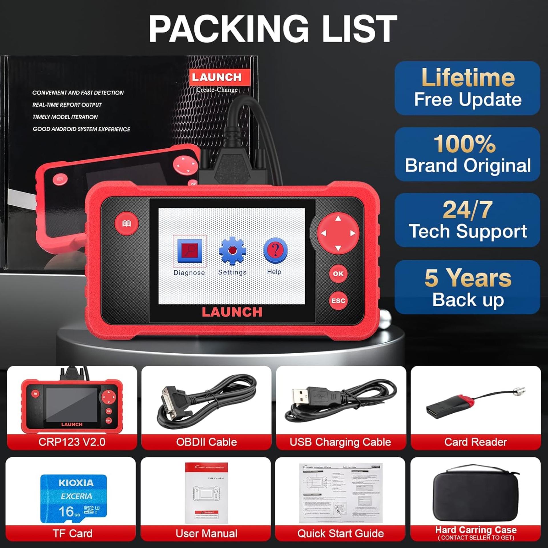 2026 New Model OBD2 Scanner - Engine/ABS/SRS/Transmission Diagnostic Scan Tool with 3 Reset Functions - 8