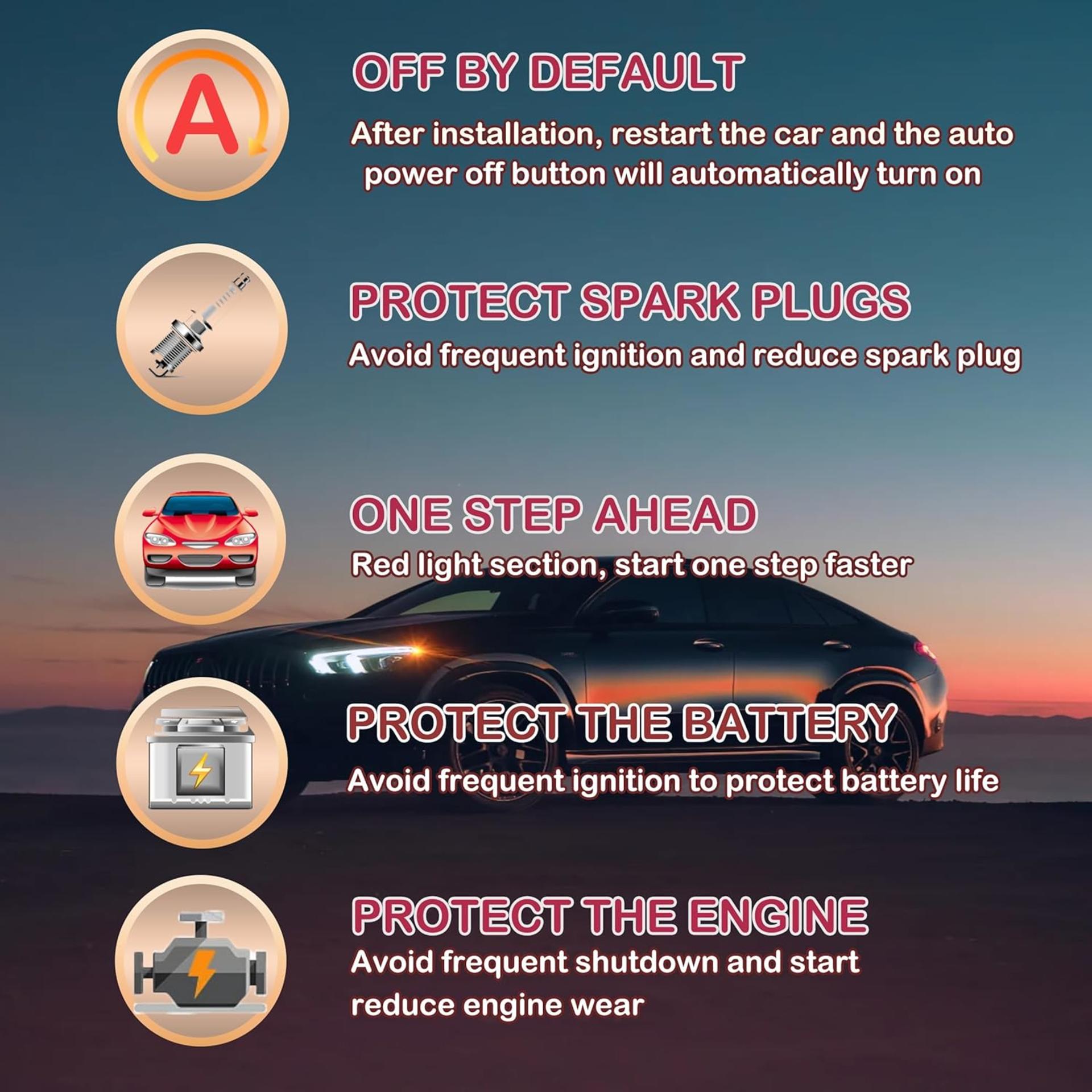 Auto Start Stop Eliminator for 2021-2025 Pickup Trucks, Automatic Stop Start Disabler Device - 5