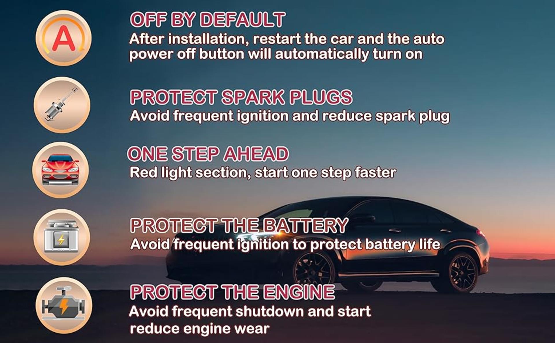 Auto Start Stop Eliminator for 2021-2025 Pickup Trucks, Automatic Stop Start Disabler Device detail 2