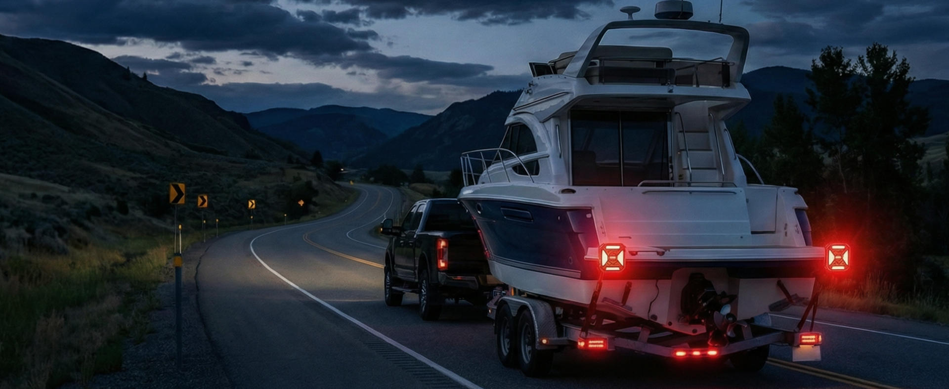 2026 Upgraded 8-in-1 Wireless Trailer Lights, Magnetic LED Tow Lights with 165FT Range detail 11