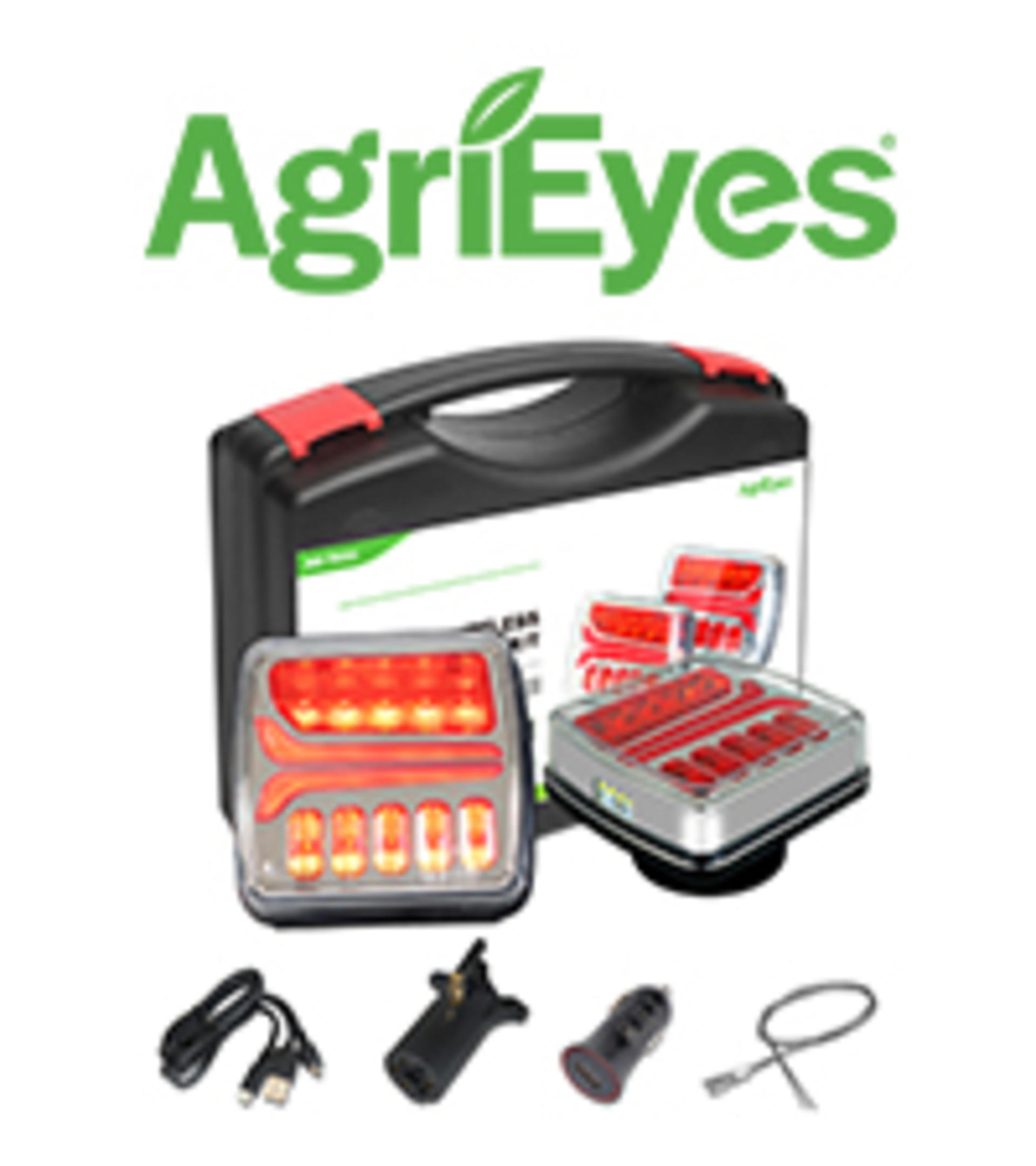 USB-C Wireless Trailer Lights, Adjustable Magnetic Tow Light Kit with Reverse detail 12