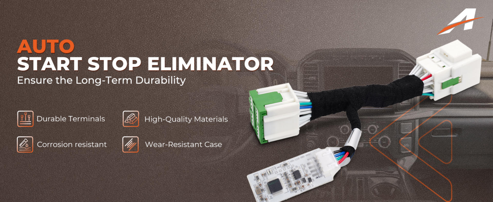 Engine Start Stop Disable Device for F150 2021-2026, Plug and Play Automatic Override Cable detail 1