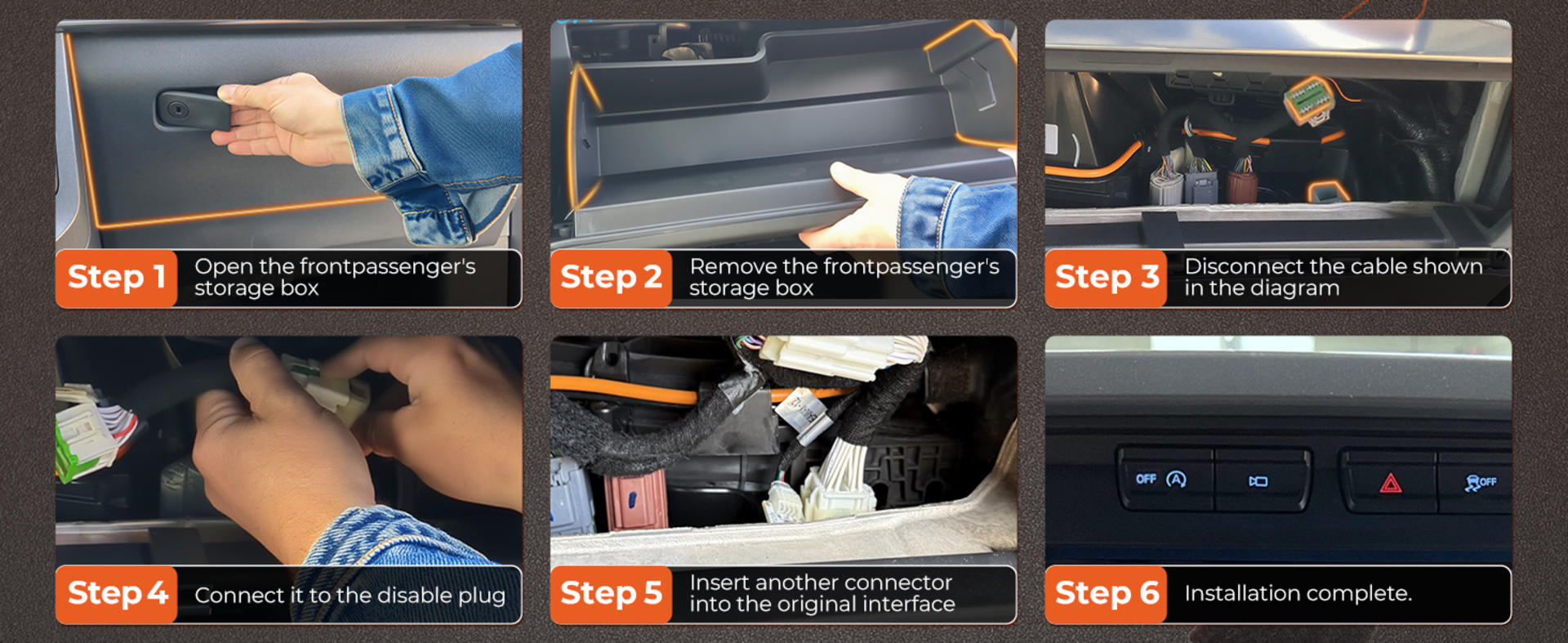 Engine Start Stop Disable Device for F150 2021-2026, Plug and Play Automatic Override Cable detail 3