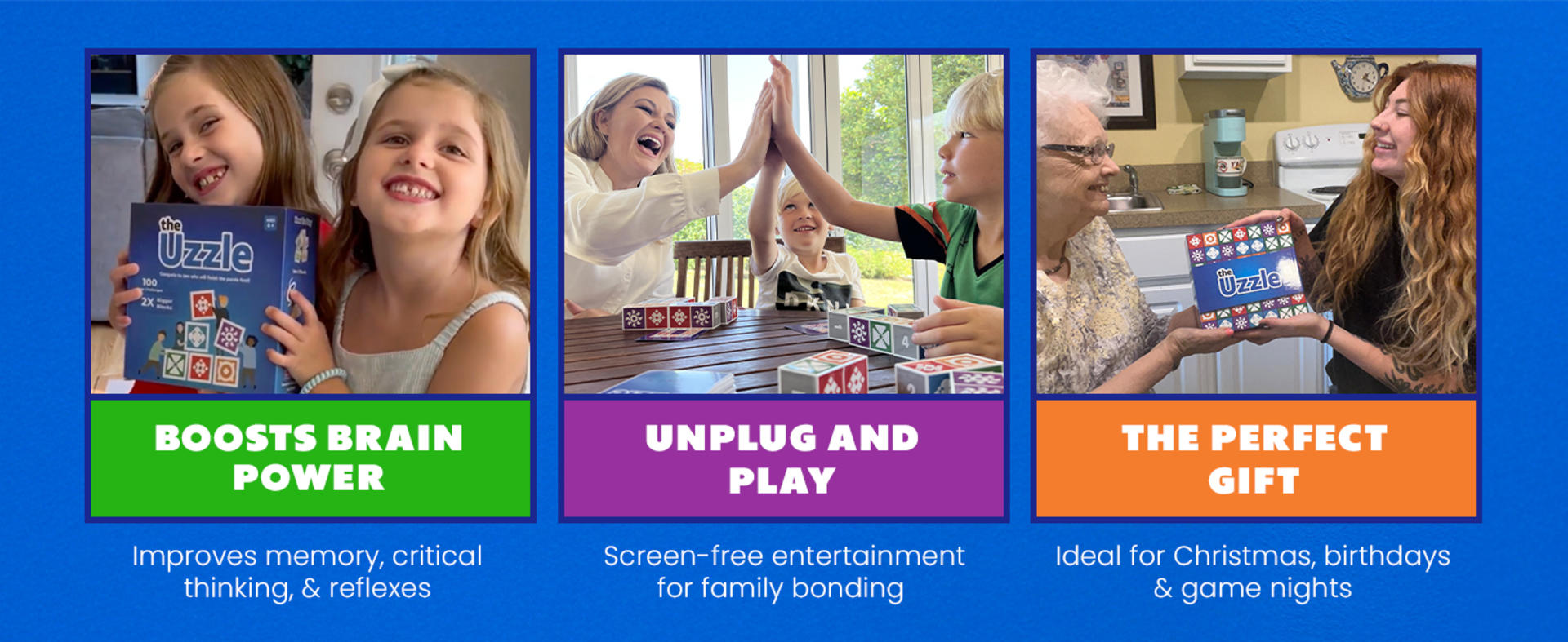 Family Board Game for Children & Adults, Block Puzzle Matching Game for Ages 4+, Upgraded Edition detail 9