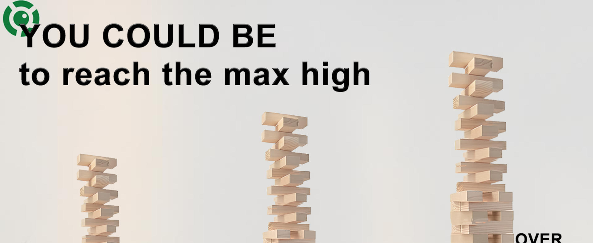 Giant Tumble Tower 57PCS Wooden Block Stacking Yard Game with Carrying Bag, 4.2 Ft Max Height detail 1