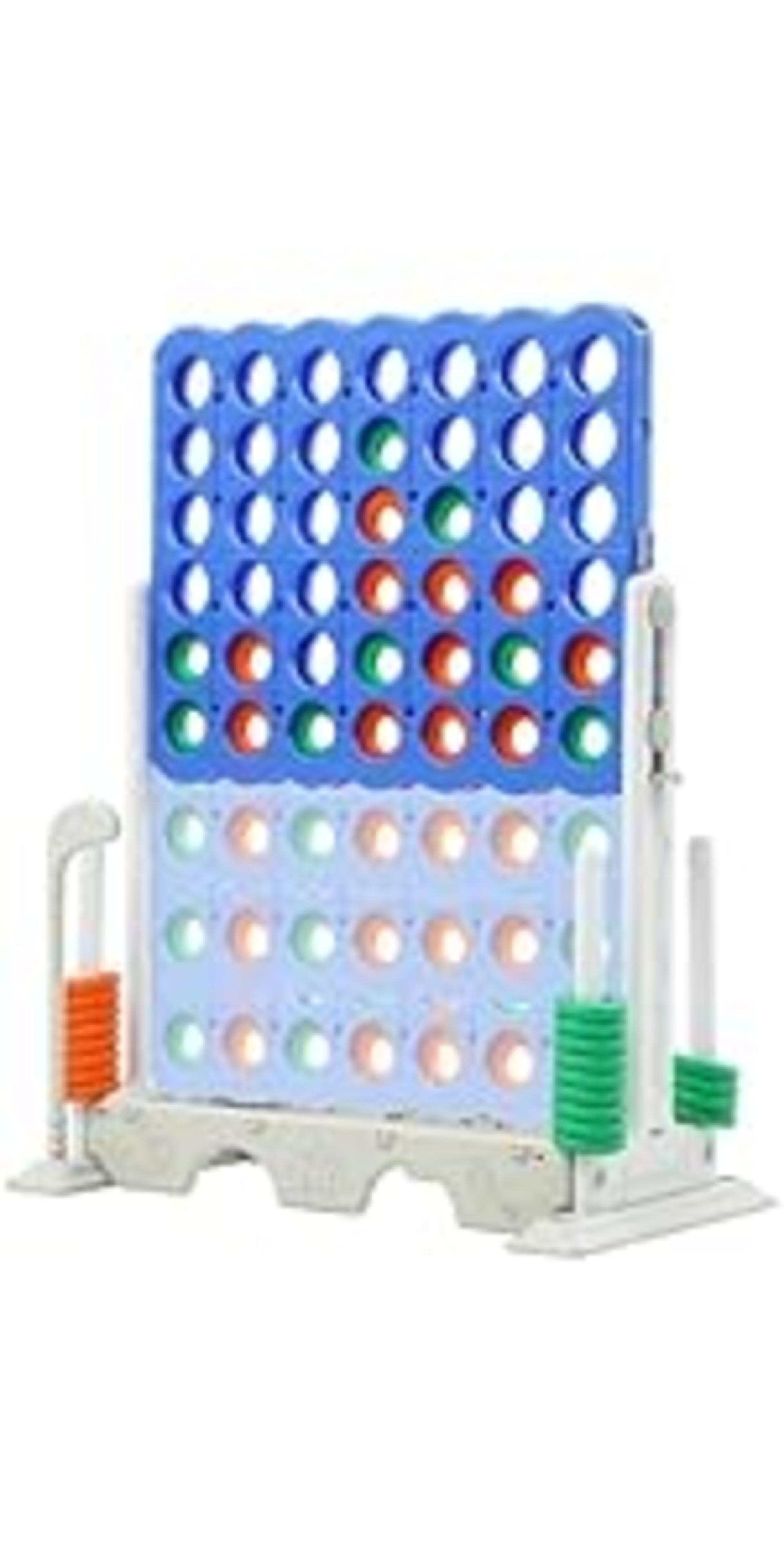 Jumbo 4-to-Score Giant Game Set with Adjustable Height (2.5-3.5 FT) for Kids & Adults detail 6