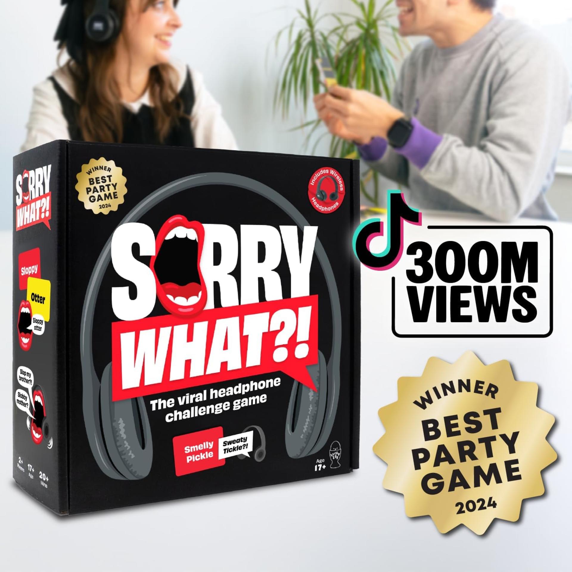 Uncensored Lip Reading Party Game for Adults - 40,000 Funny Phrase Combos - Ages 17+ - 3