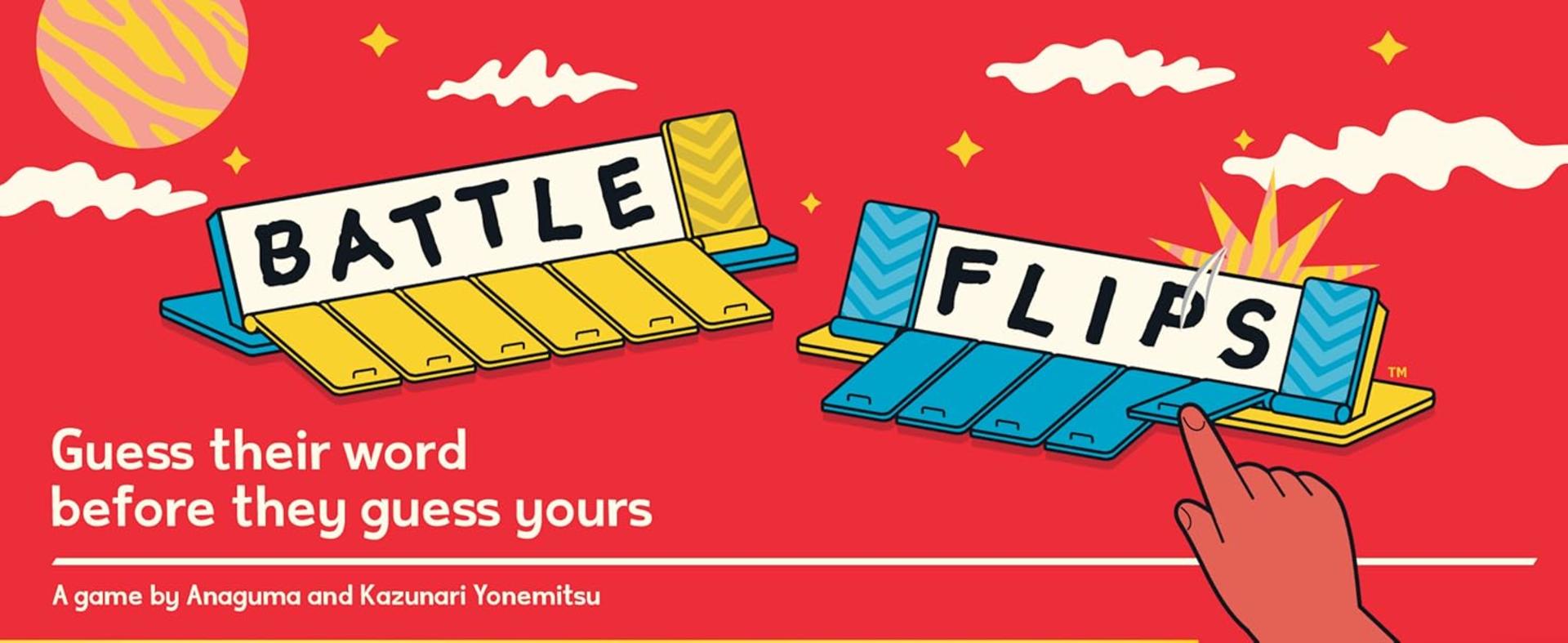 Battle Flips: 2-Player Word Prediction Travel Game for Families and Couples detail 1