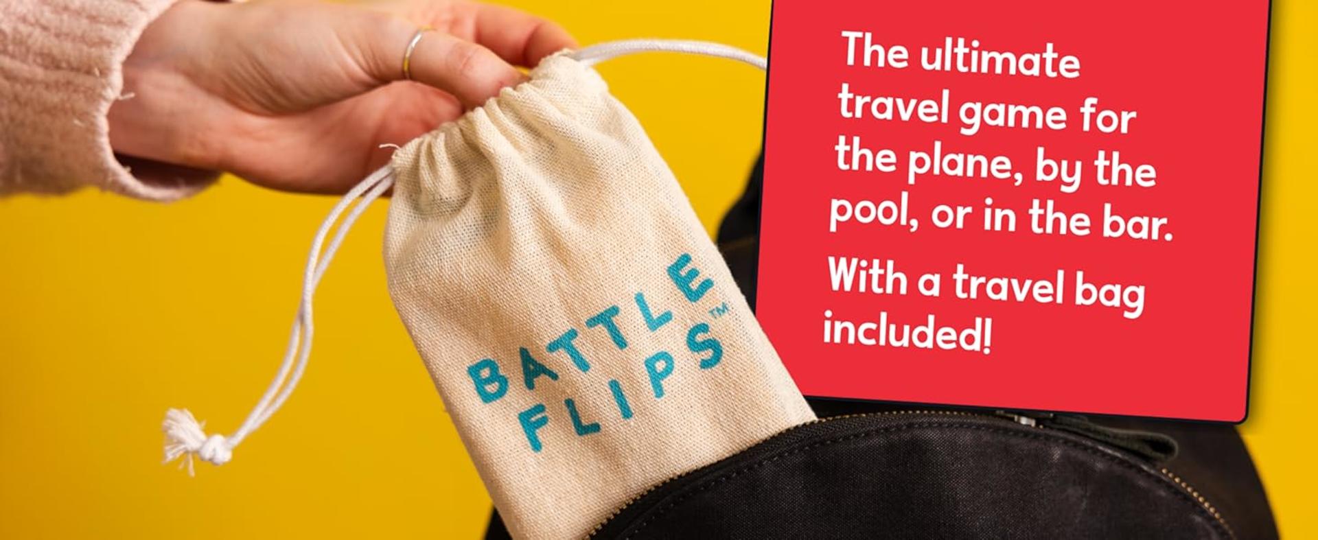 Battle Flips: 2-Player Word Prediction Travel Game for Families and Couples detail 6