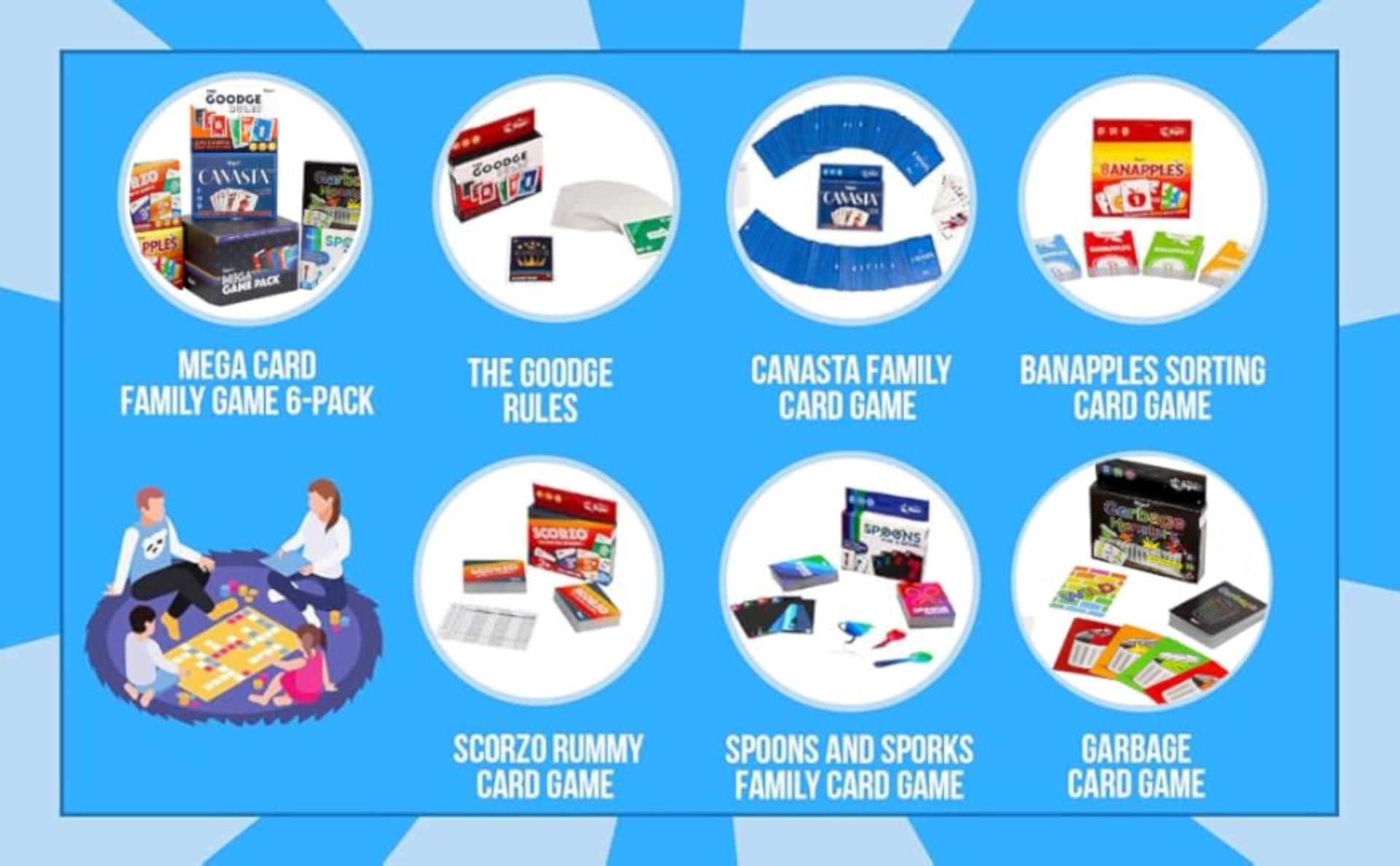 Garbage Monsters Card Game Set for Kids, Teens & Adults - 2-4 Player Fun Family Travel Playing Cards detail 3