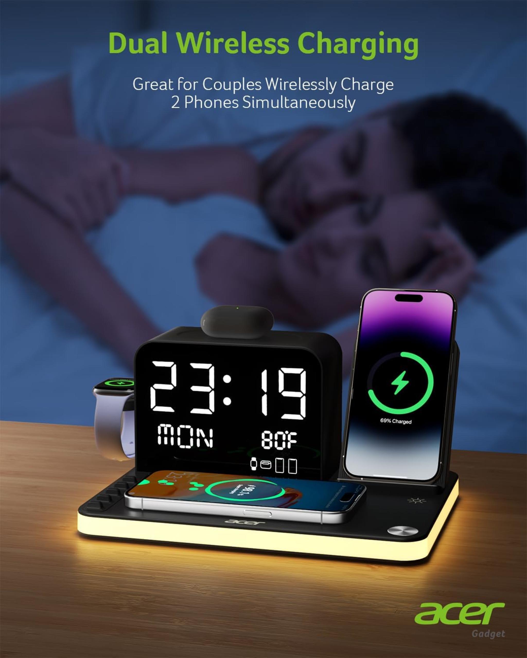 7-in-1 Wireless Charging Station with Fast 30W Charging