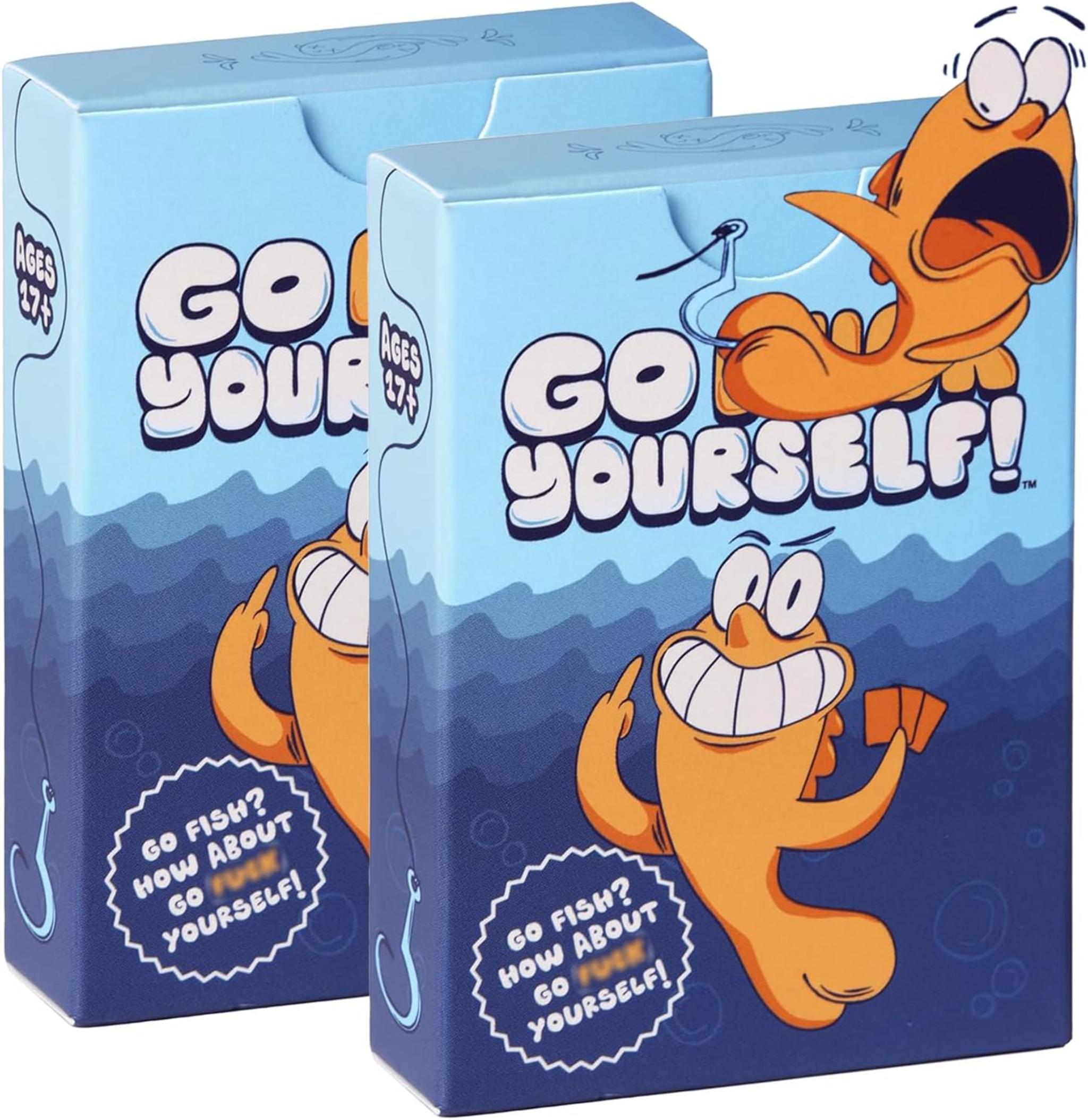 Adult Go Fish Card Game: Hilarious Party Game for Game Nights & Gatherings (2 Pack)