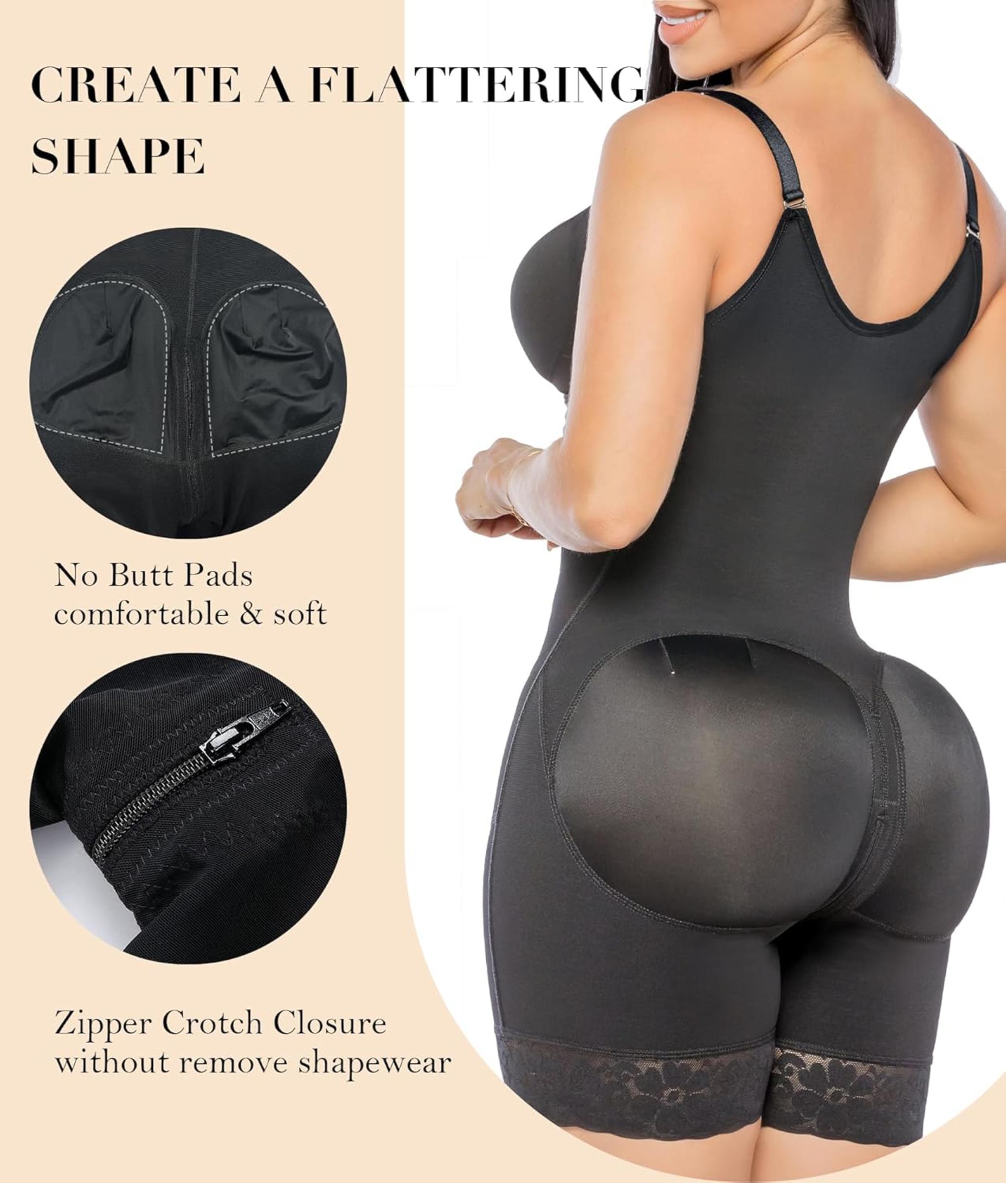 Postpartum Full Body Shapewear with Tummy Control & Butt Lifter
