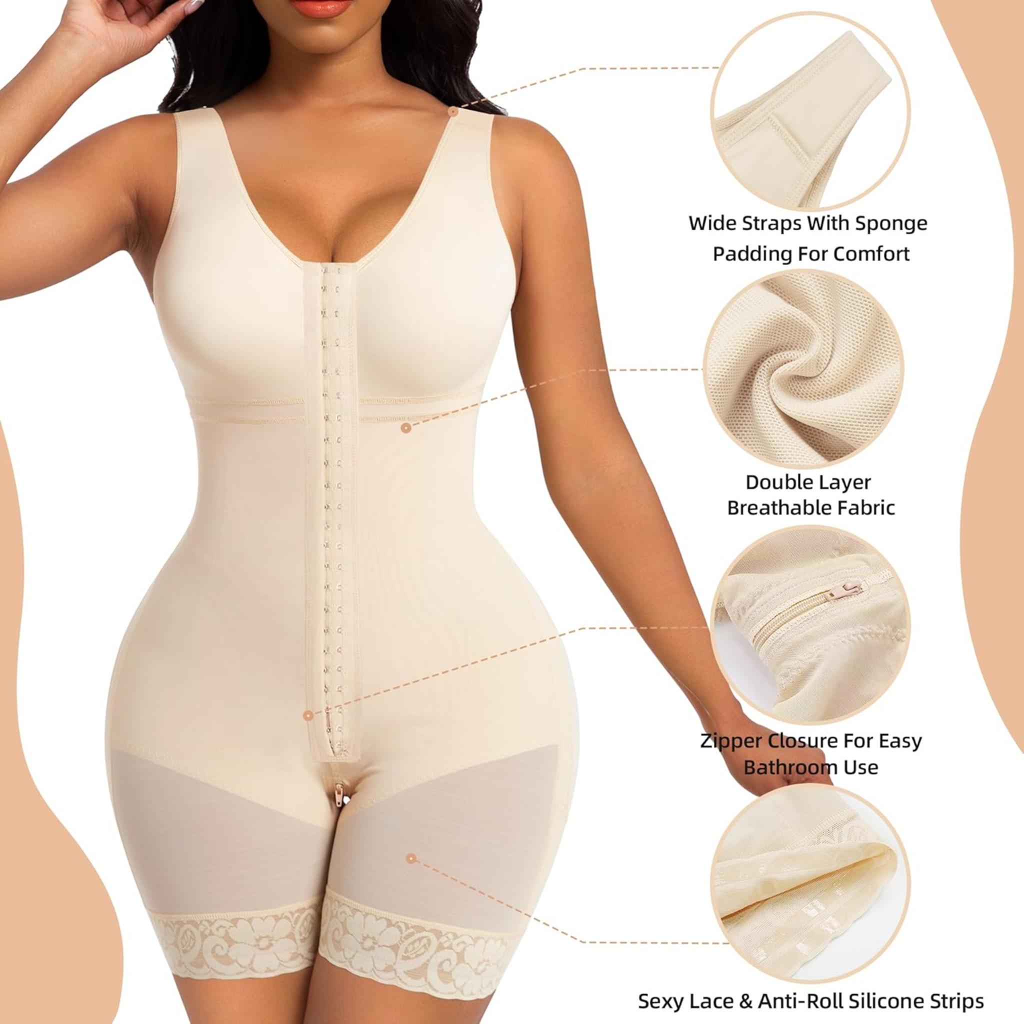 Full Body Shapewear with Tummy Control & Butt Lift