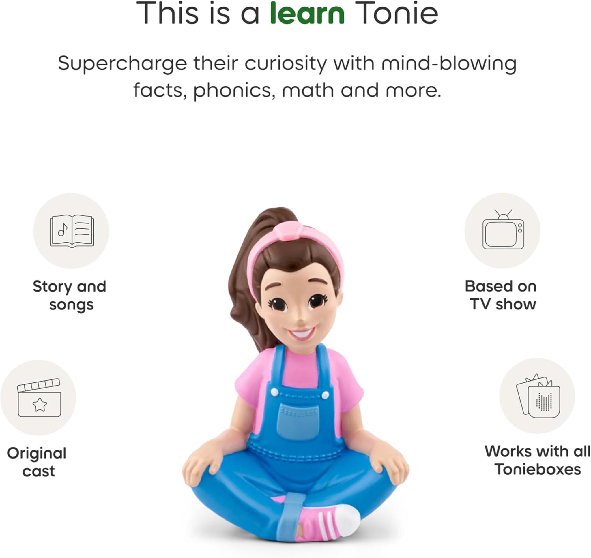 Educational Audio Toy Figurine: 3 Stories & 20 Songs for Toddlers 1+