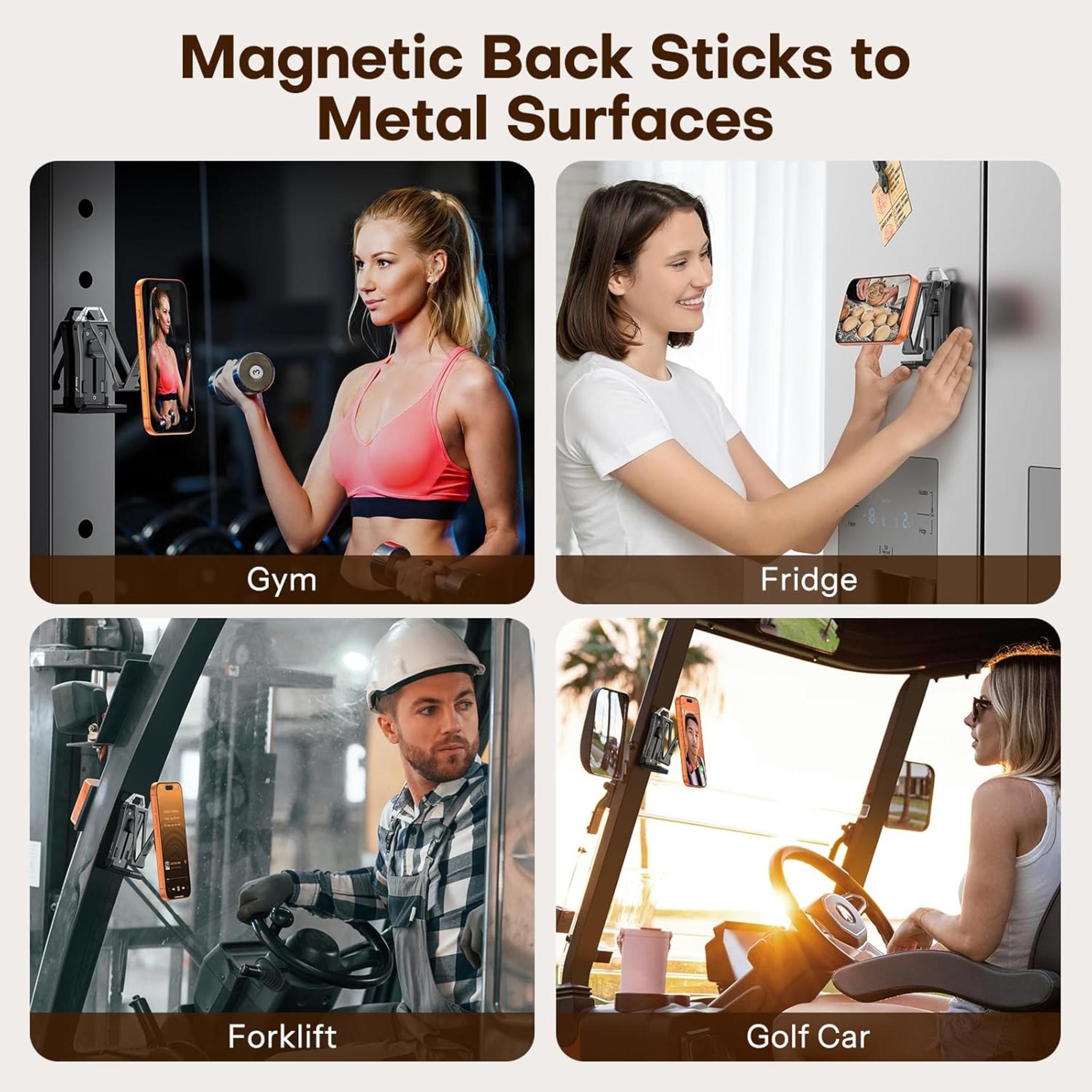 360° Rotating Magnetic Phone Tripod with Ultra Strong Magnet