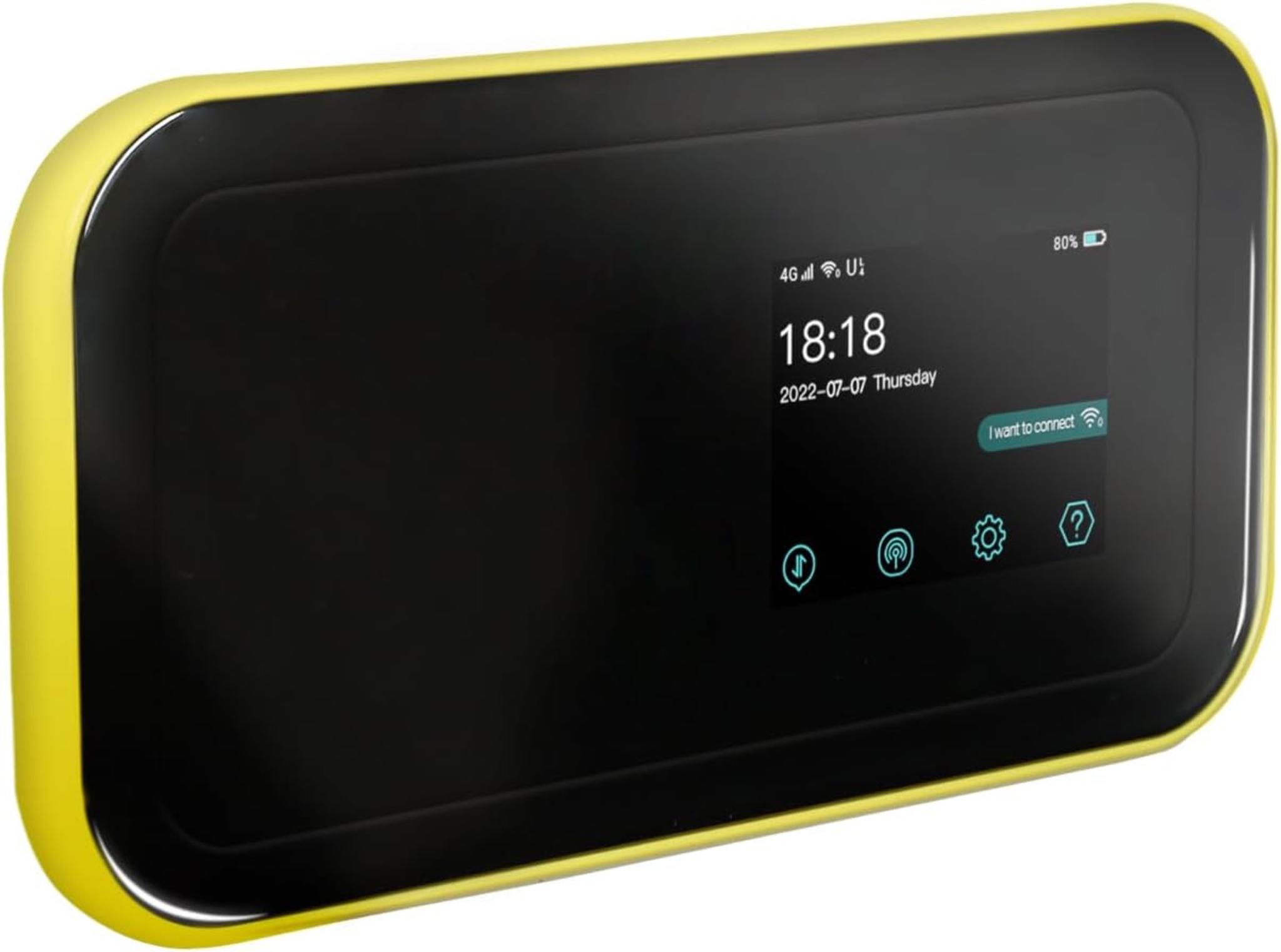 Portable WiFi Hotspot for 150+ Countries, No SIM Card, No Contract, 10 Devices