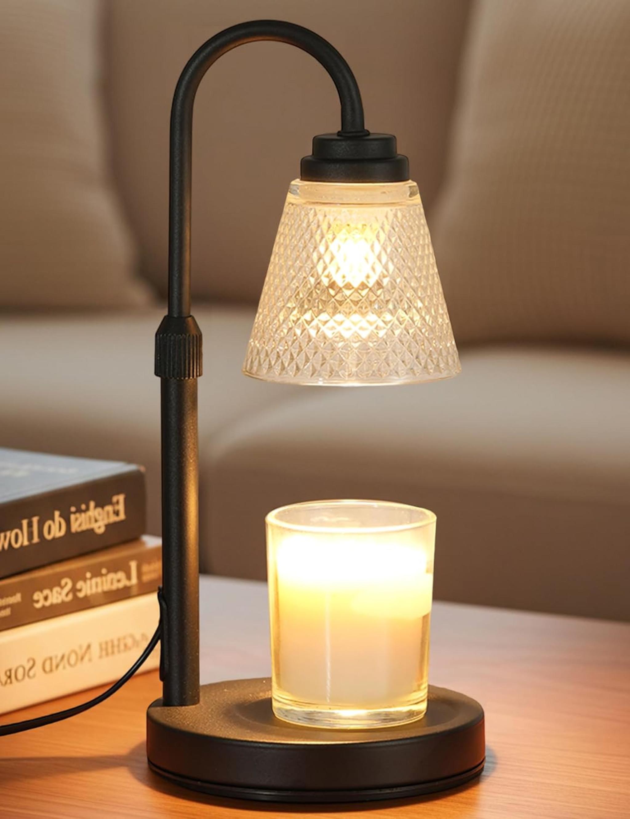Candle Warmer Lamp with Timer & Dimmer - Safe Wax Melter for Home Decor & Gifts