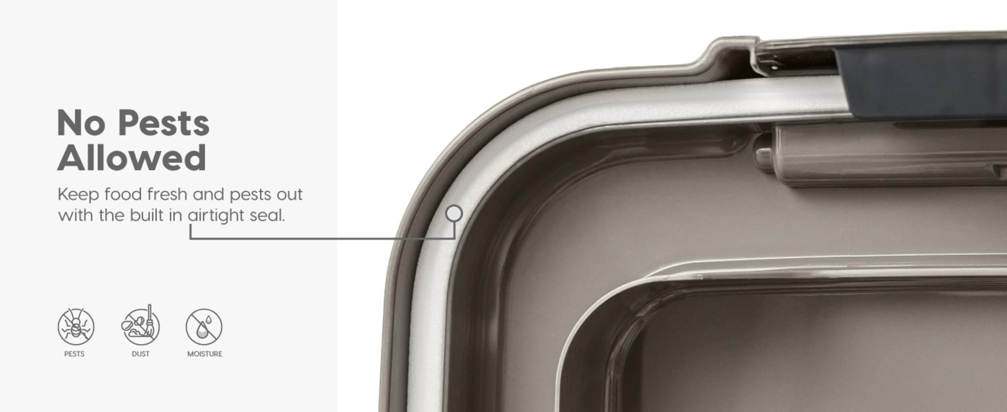 Holds 30 lbs & 11 lbs - BPA Free, Translucent Body image 11