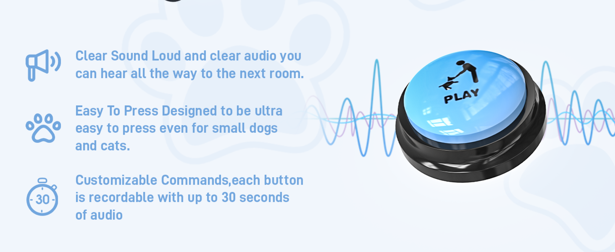 Color-Coded Design, Waterproof Mat - Teach Your Pet to Communicate image 11