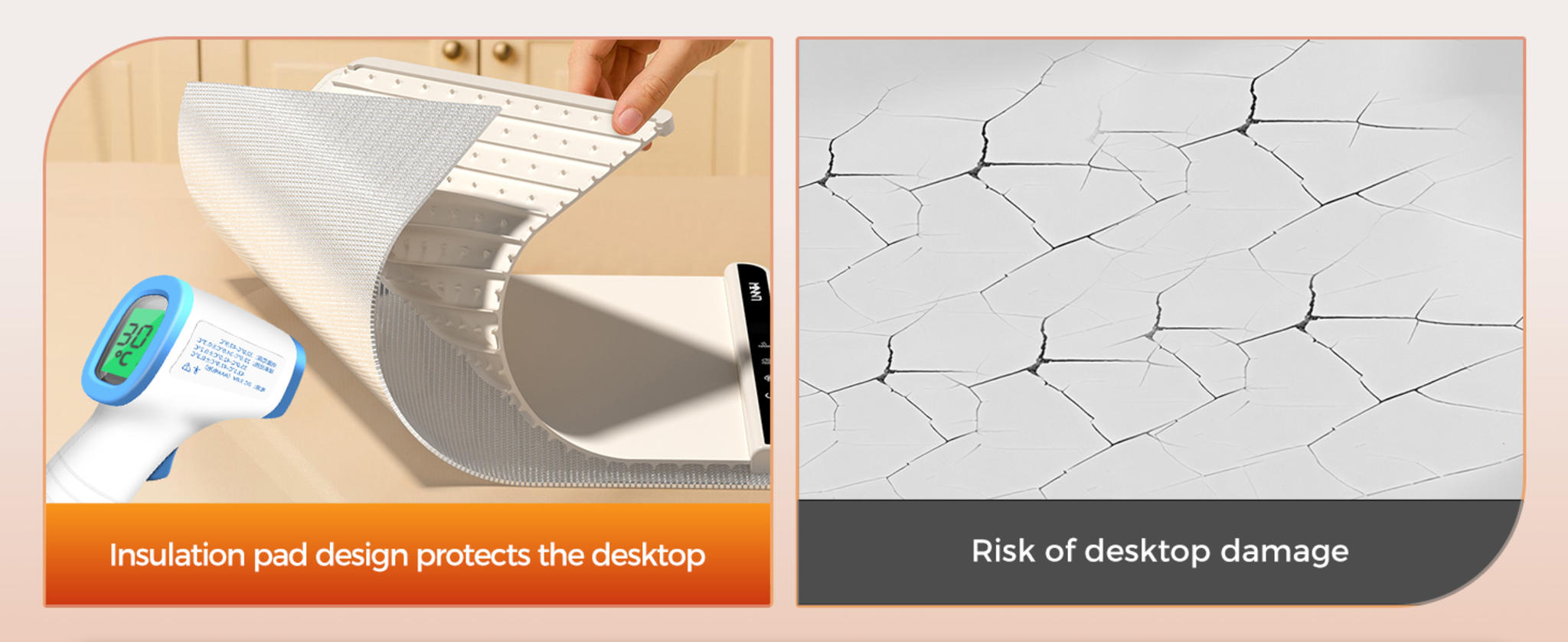 26x15 Inch Food Warming Mat with Heat-Resistant Pad image 9