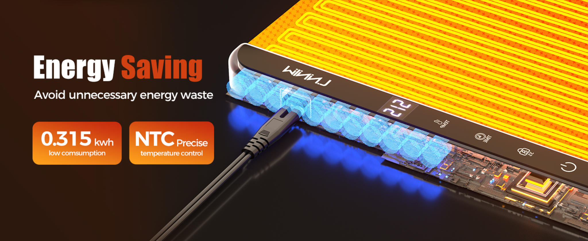 26x15 Inch Food Warming Mat with Heat-Resistant Pad image 16