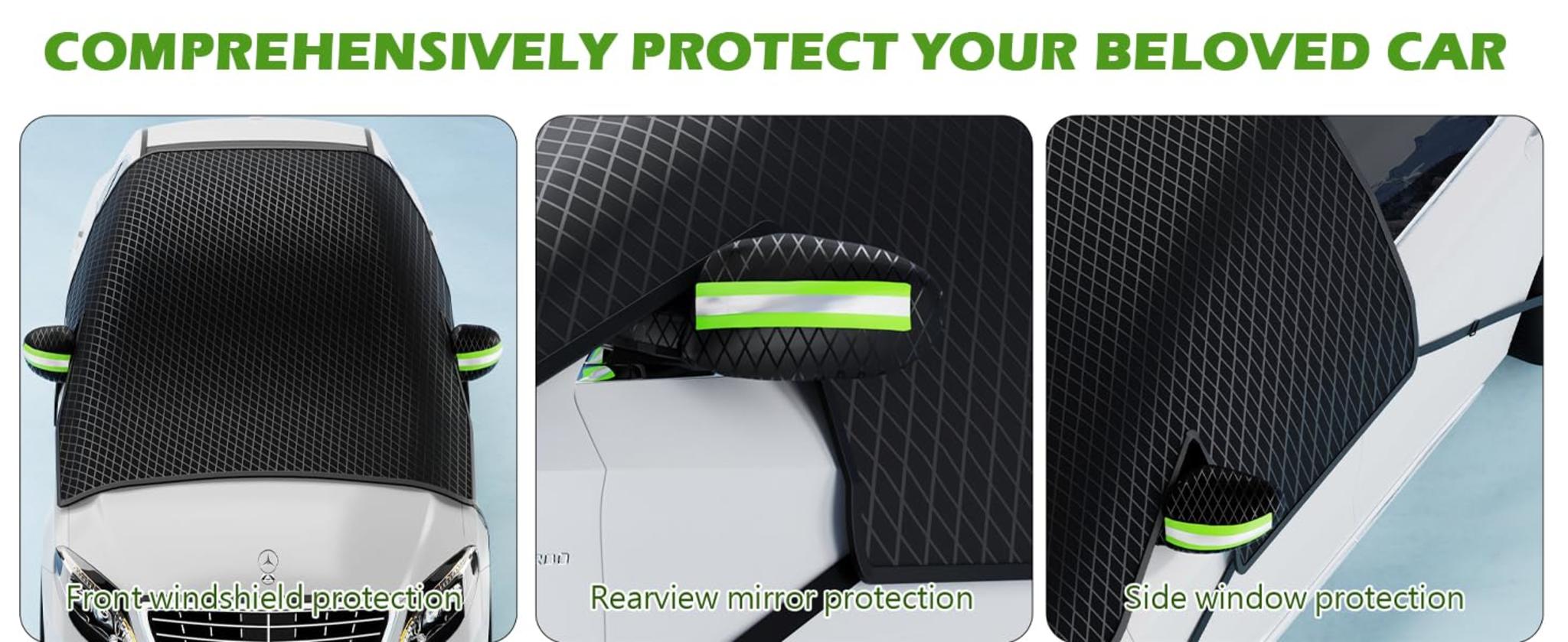 Universal Magnetic Windshield Cover for Snow, Ice, and All-Season Protection image 10