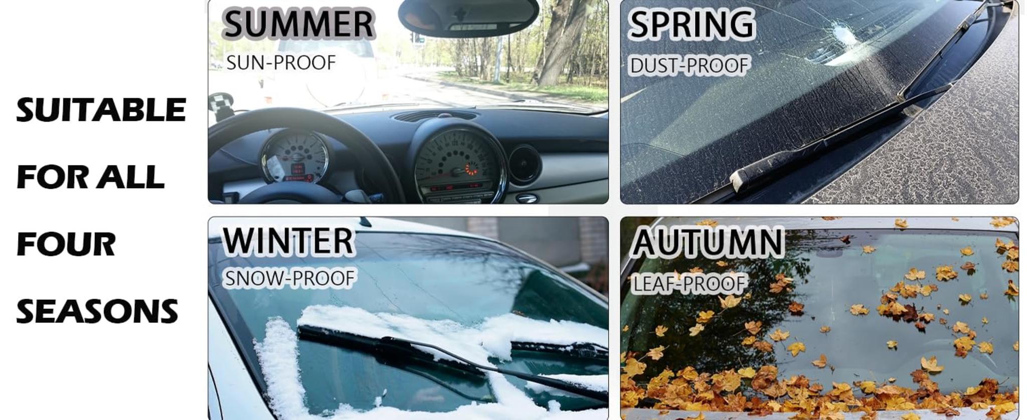 Universal Magnetic Windshield Cover for Snow, Ice, and All-Season Protection image 13