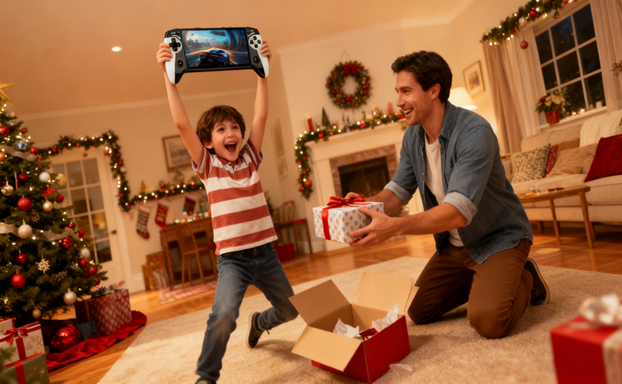 Retro Handheld Game Console with 5.5-Inch HD IPS Screen, 20000+ Classic Games, TV Connection, Expandable Storage image 10